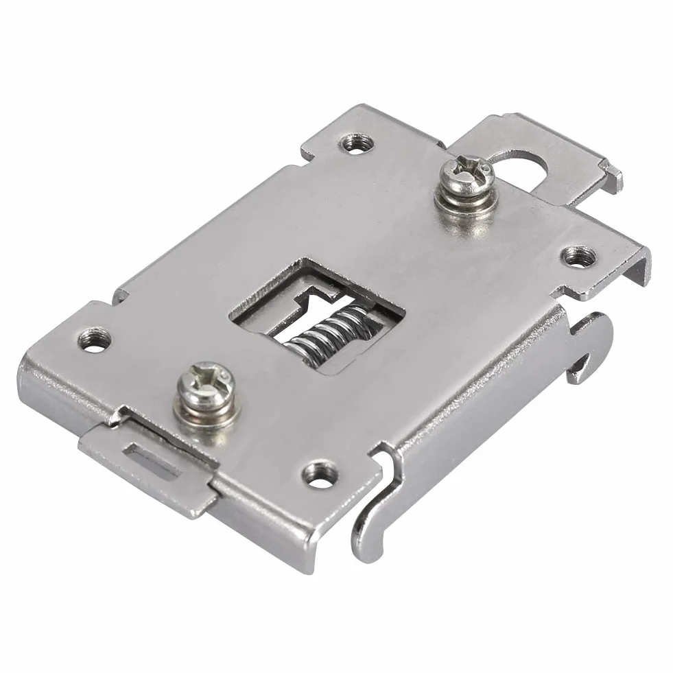 Crydom Ssr Relay Montaż na Szynie Din Adapter do Montażu na Szynie Din Stal Nierdzewna 1 szt. 35 Mm na szynę Din Naprawiono Przekaźnik Półprzewodnikowy Zacisk Zaciskowy z 2