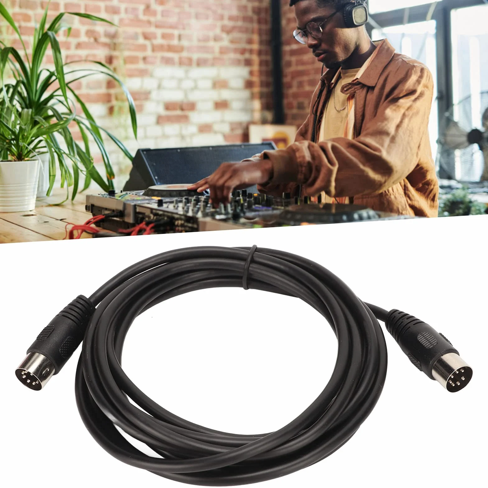 7-pinowy Kabel Din Midi z Męskiego na Męskie 9 Stóp Interfejs Kontrolera Kabel Audio do Naim, Quad Stereo Systems Cable