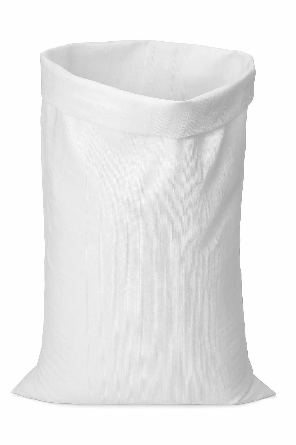(Opakowanie 30) 50 x 80 cm, PP worki tkane białe torby polipropylenowe 46 g opakowanie z tworzywa sztucznego usuwanie odpadów (30)