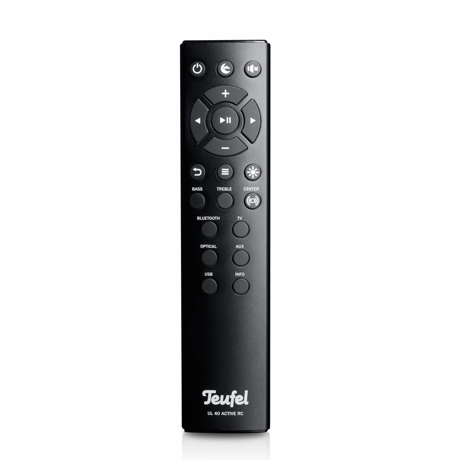 Teufel Ultima 40 AKTIV - Para 3-drożnych aktywnych głośników, Bluetooth aptX, Dolby Audio, HDMI Arc, Option Surround, 260W, Bass-Reflex, wbudowany wzmacniacz - Czarny