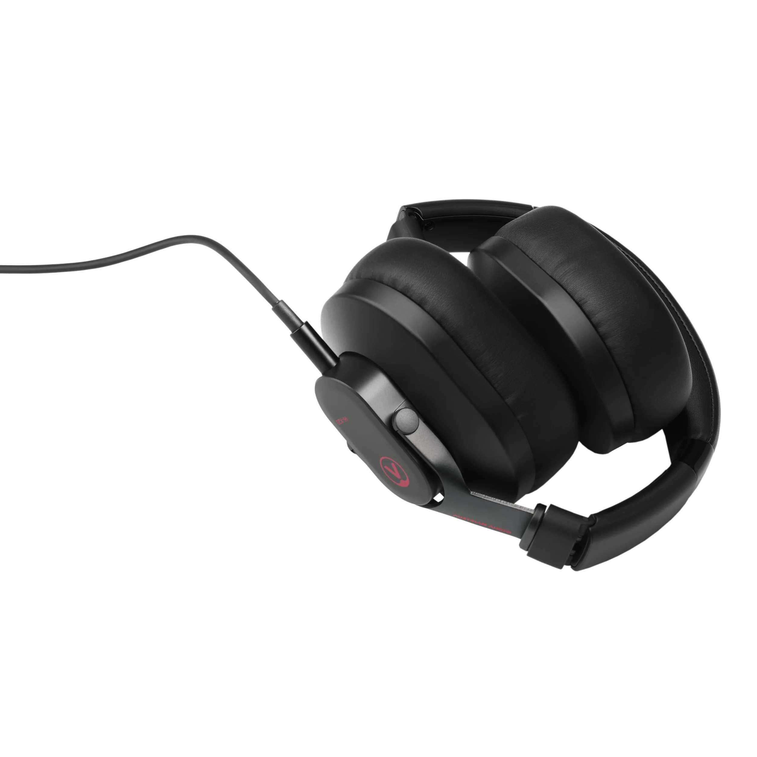 Słuchawki nauszne Austrian Audio Hi-X20, profesjonalne słuchawki (konstrukcja zamknięta, przetworniki Hi-X, nauszniki z pianki z pamięcią kształtu, składana konstrukcja, odłączany kabel), czarne