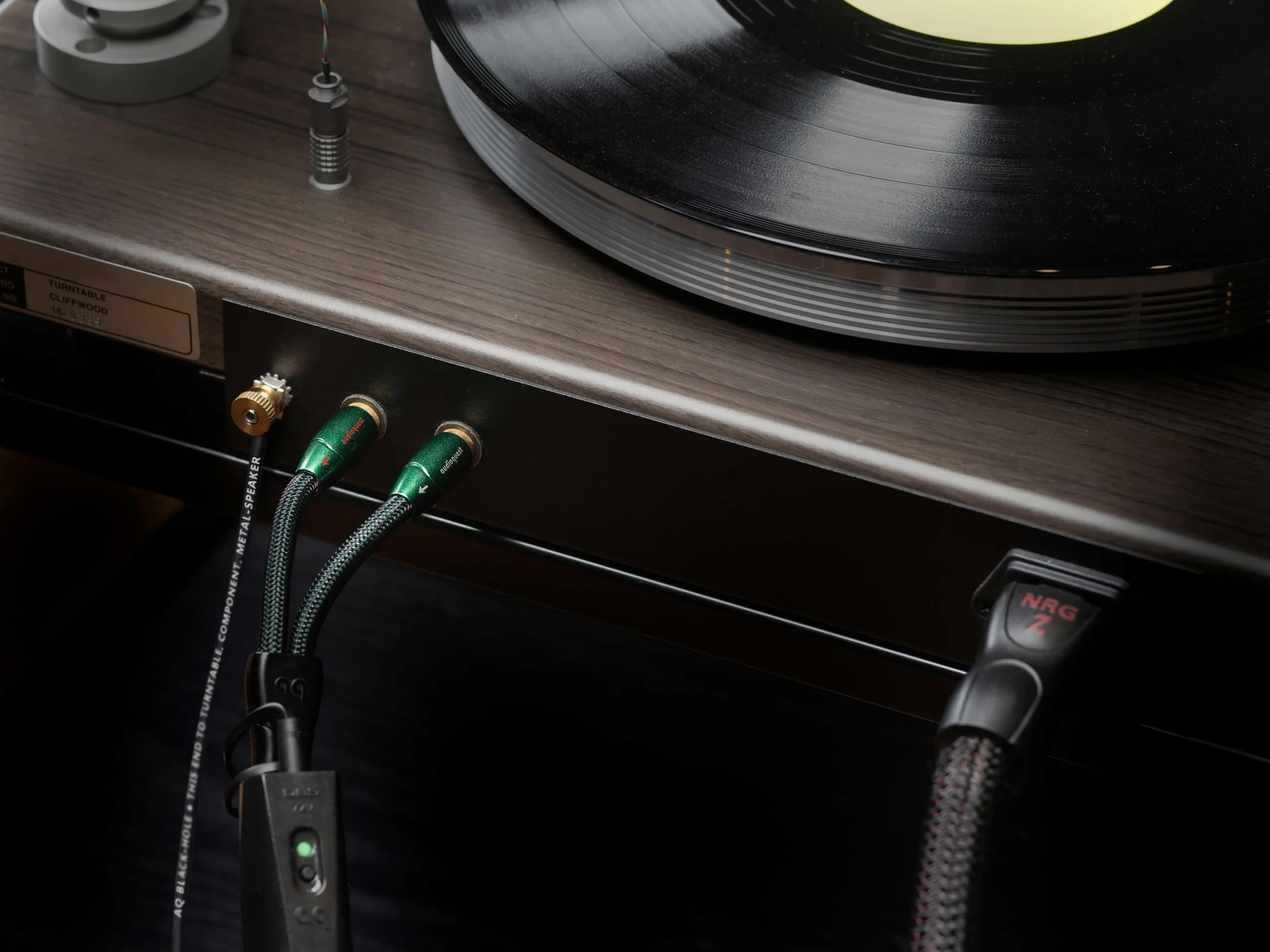 AudioQuest 0,75 metra czarna dziura ziemia Goody