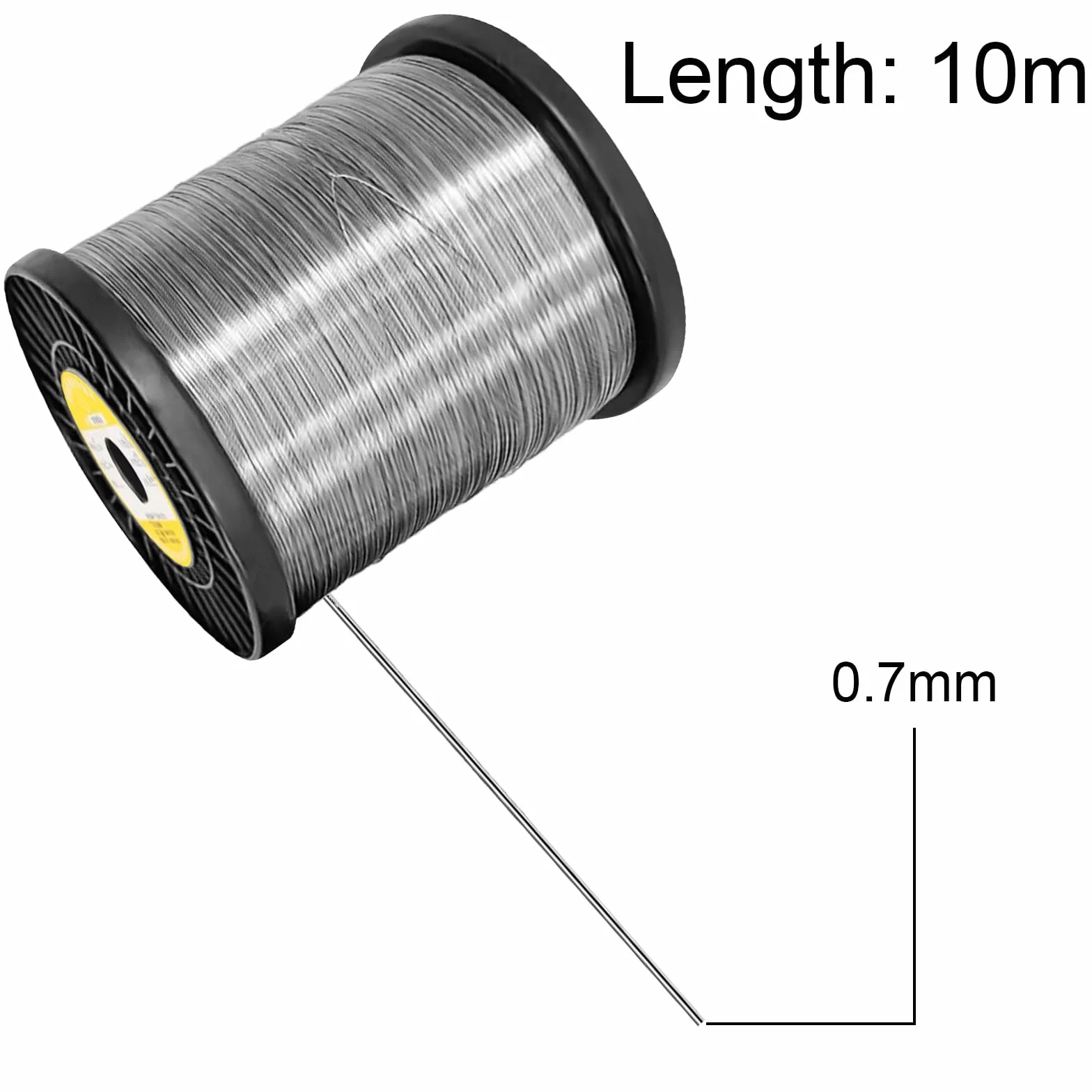 Zestaw drutu do cięcia styropianu i twardej pianki, drut tnącego 0,7 mm, ciąć
