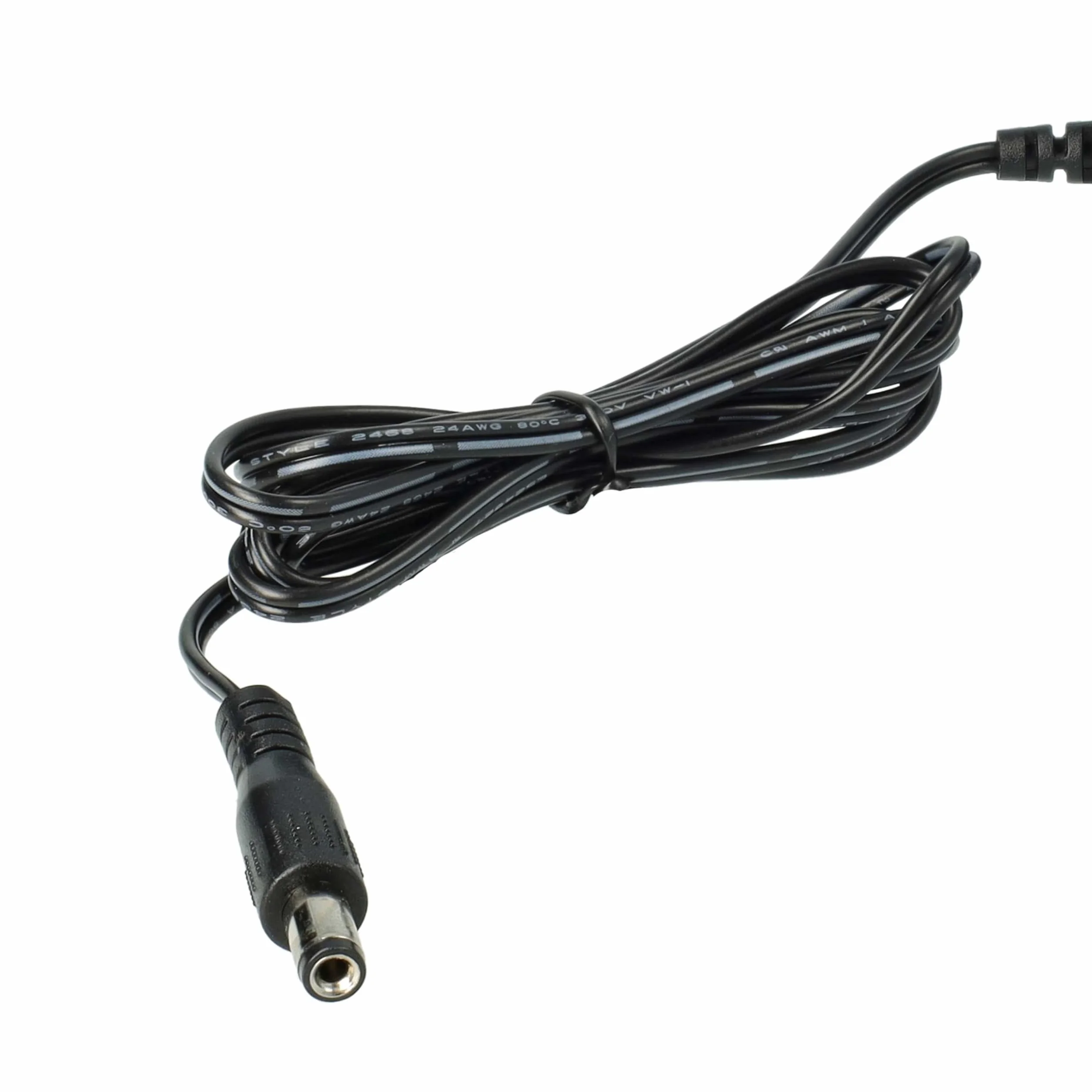 vhbw Wymienny zasilacz sieciowy do Yamaha PA-130, PA-130A, PA-3, PA-3B, PA-3C, PA-5B do przenośnego pianina cyfrowego - kabel 120 cm