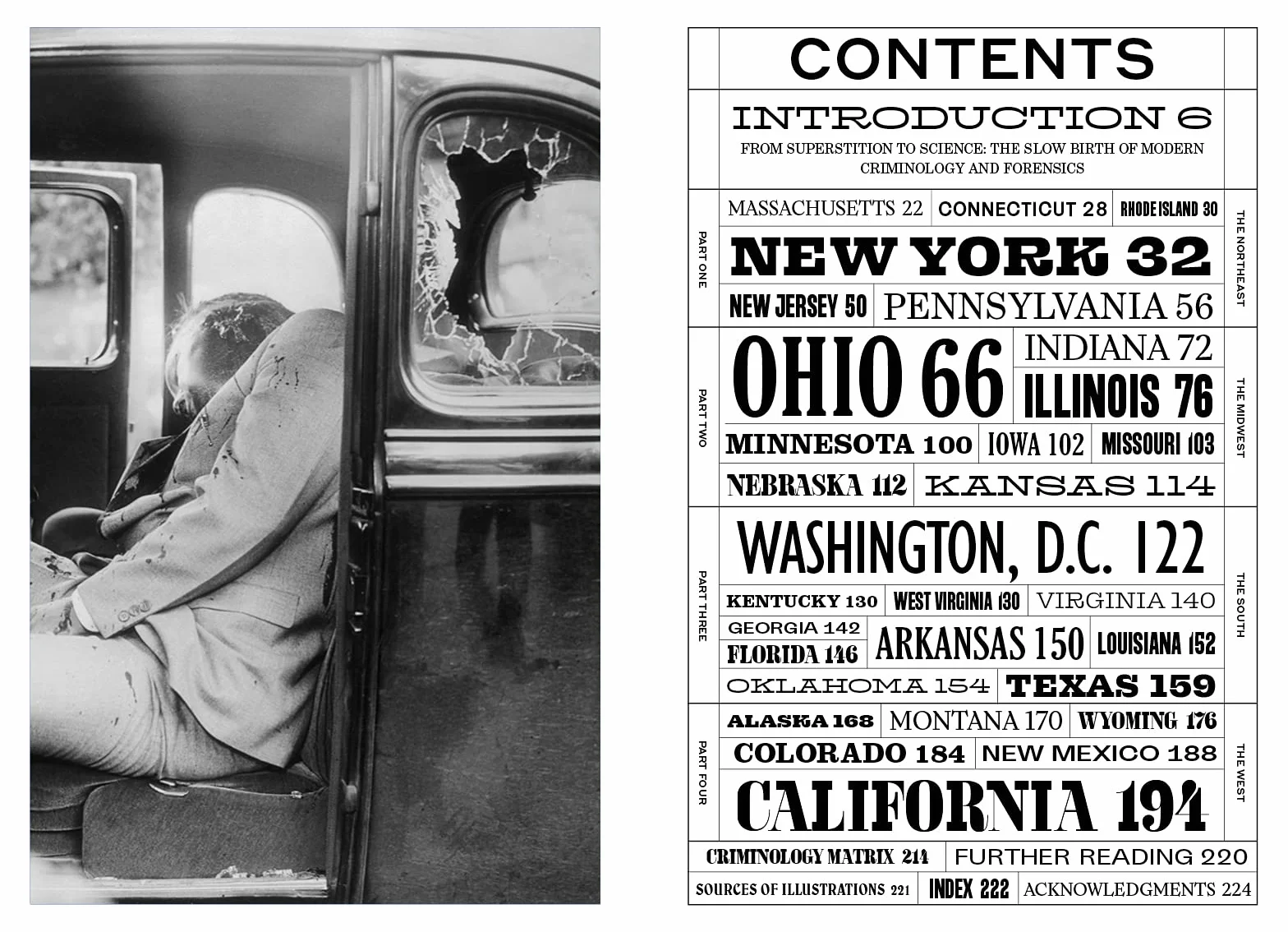 Murder Maps USA Crime Scenes Revisited, Bloodstains to Ballistics 1865-1939 /anglais