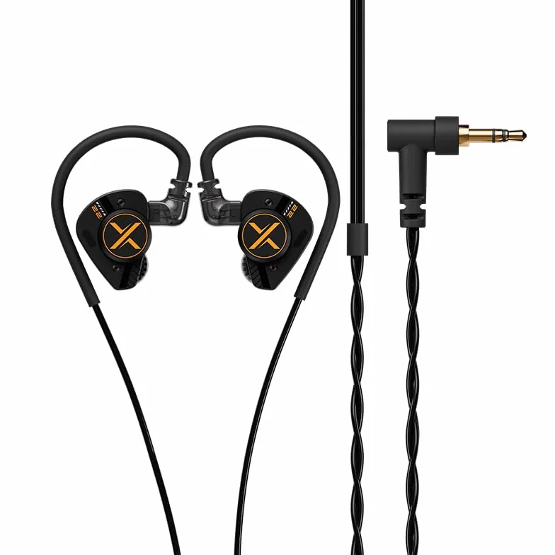 Op.22 Earphpne 2DD 2BA sterowniki douszne monitory z regulowanymi opcjami strojenia 0,78 2-pinowy kabel S 3,5 mm bez mikrofonu