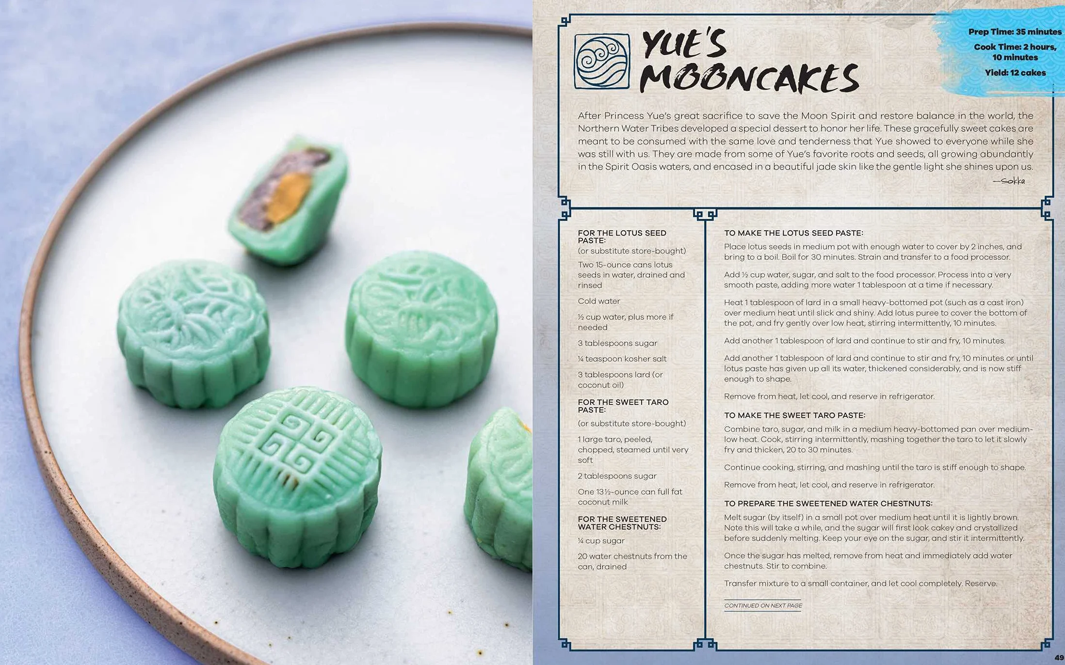 Avatar: The Last Airbender: The Official Cookbook: Recipes from the Four Nations