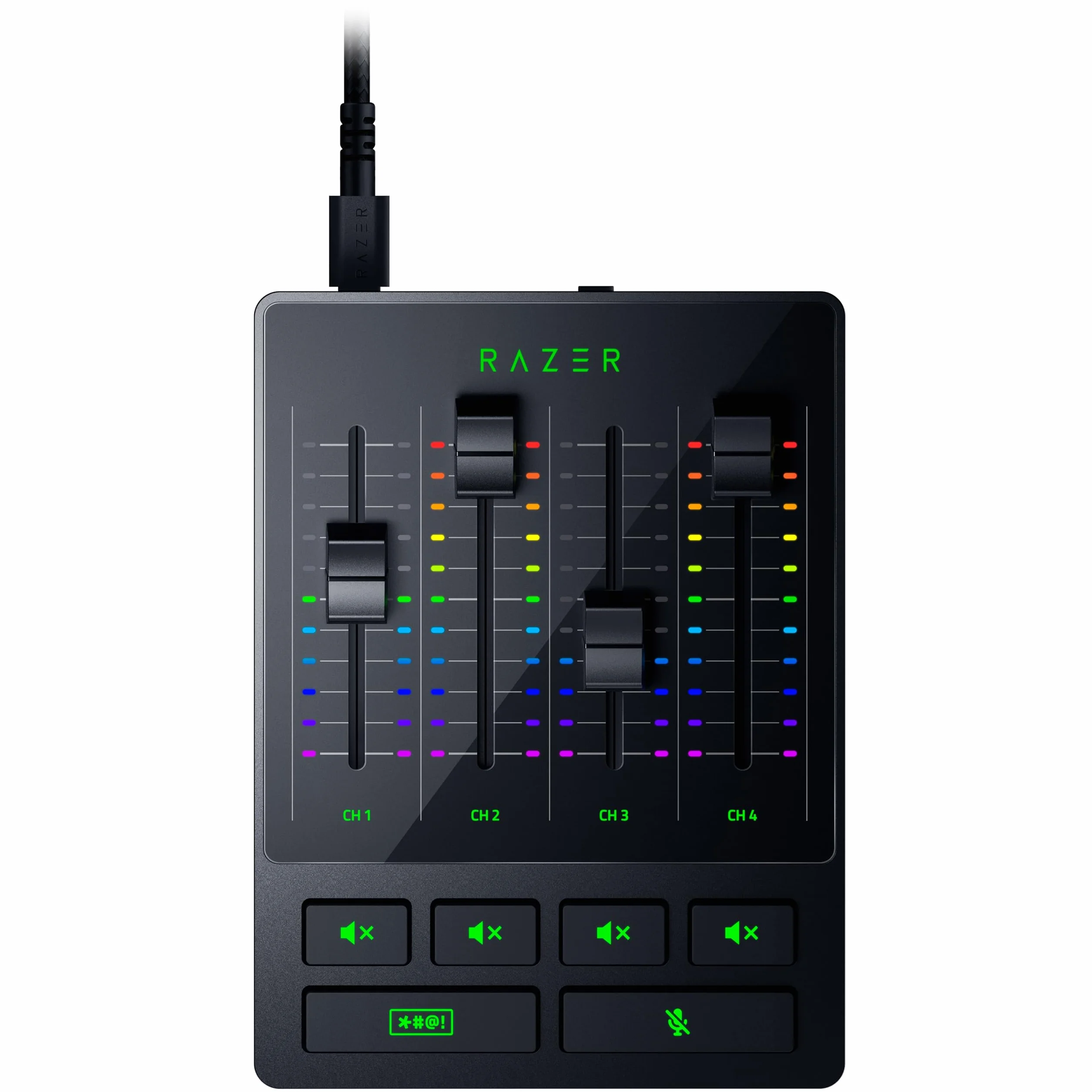 Razer Audio Mixer 4-kanałowy analogowy mikser audio z XLR czarny