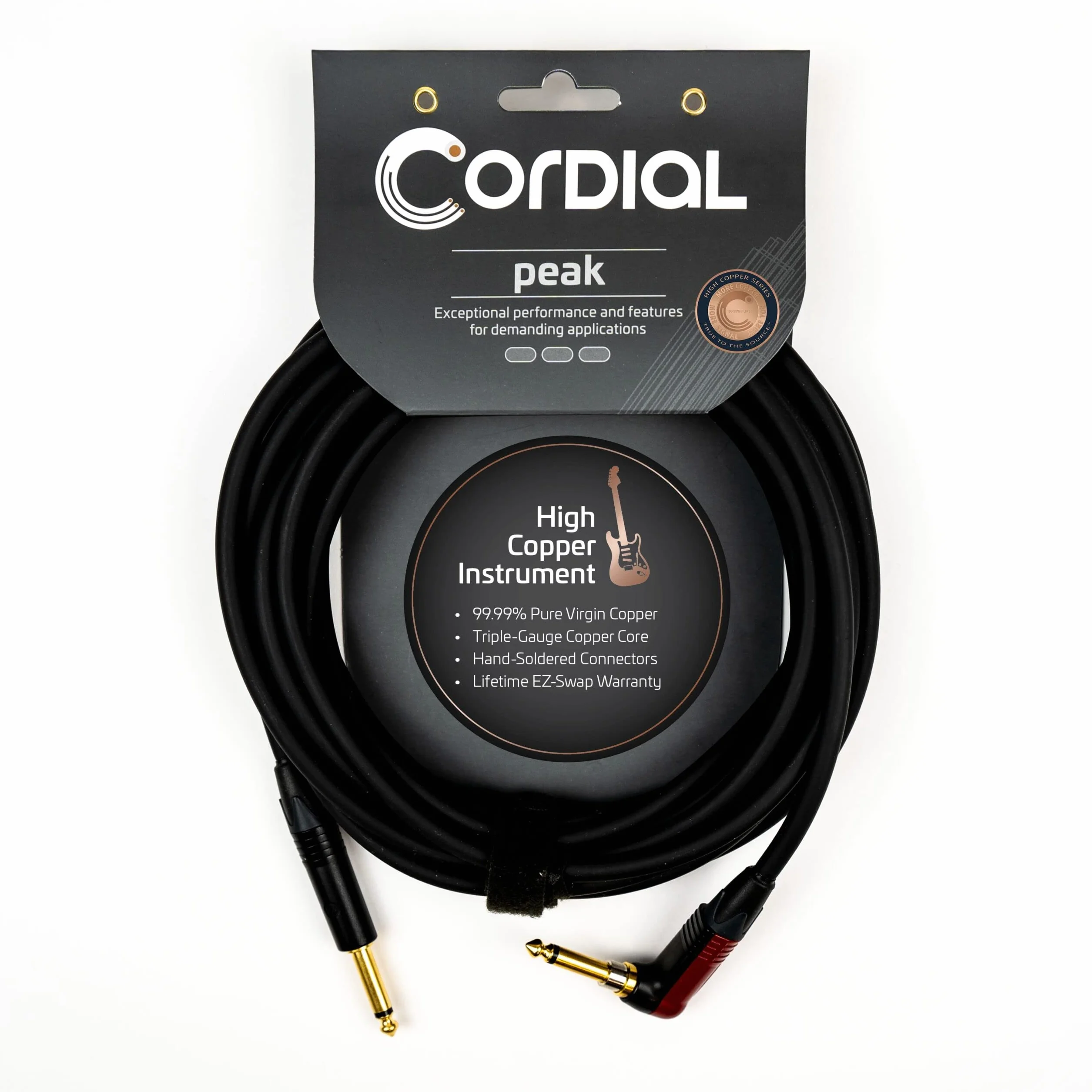 Cordial CSI 3 RP-SILENT instrument cable 3 m Kabel instrumentalny