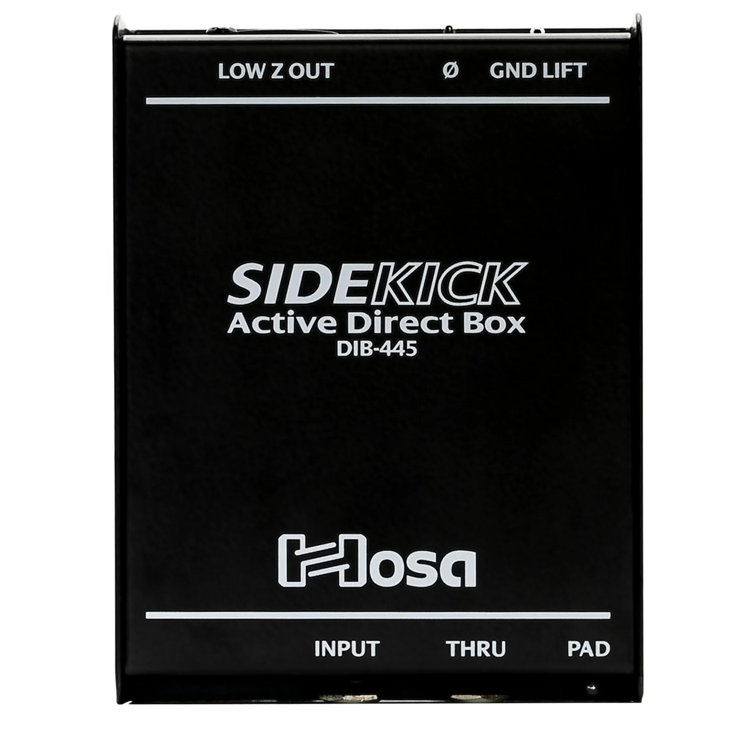 Hosa DIB-445 Sidekick aktywny DI-Box z keepdrum kabel XLR