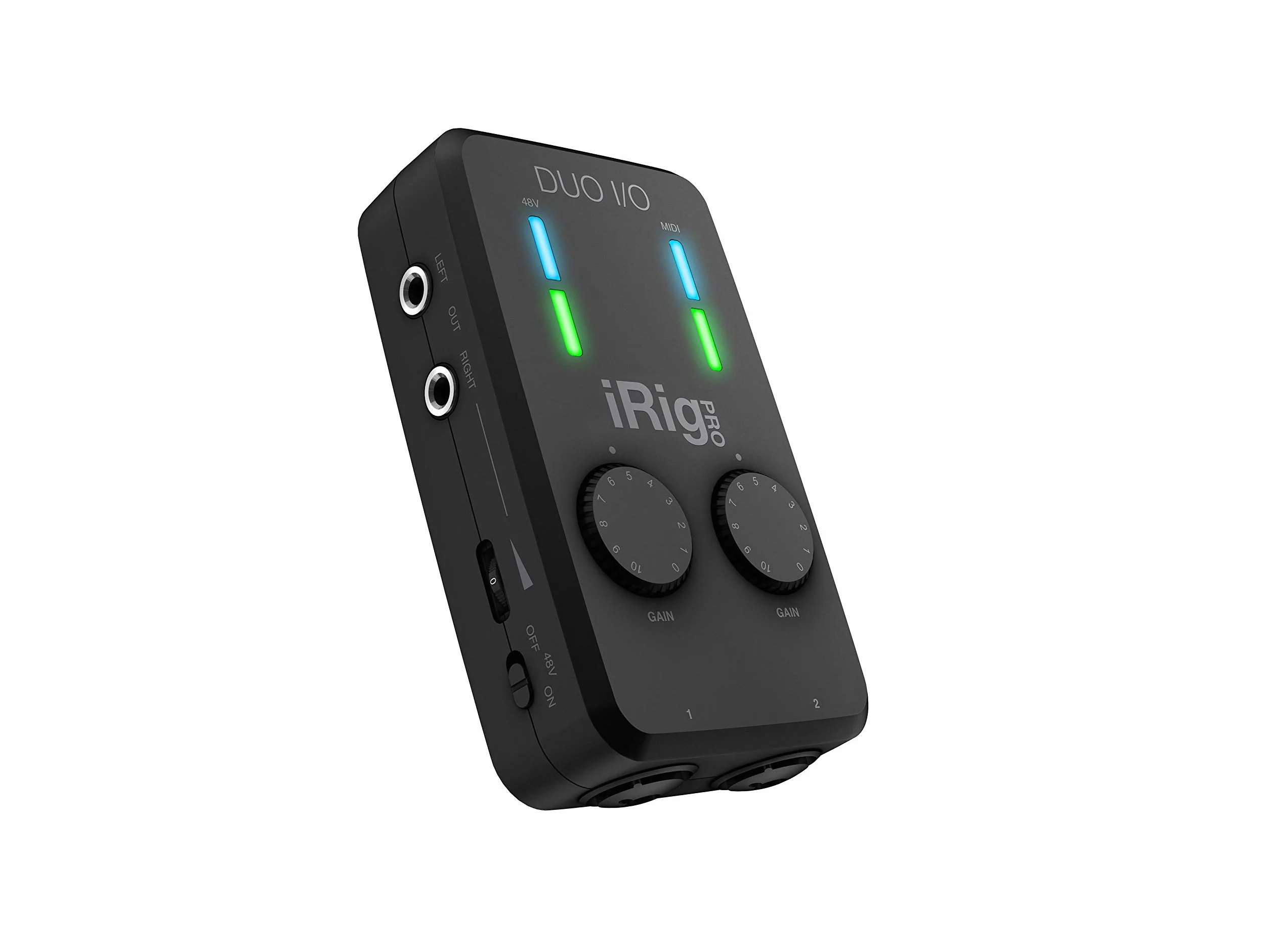 iRig Pro Duo I/O - mobilny 2-kanałowy interfejs audio/MIDI, IP-IRIG-PRODUOIO-IN