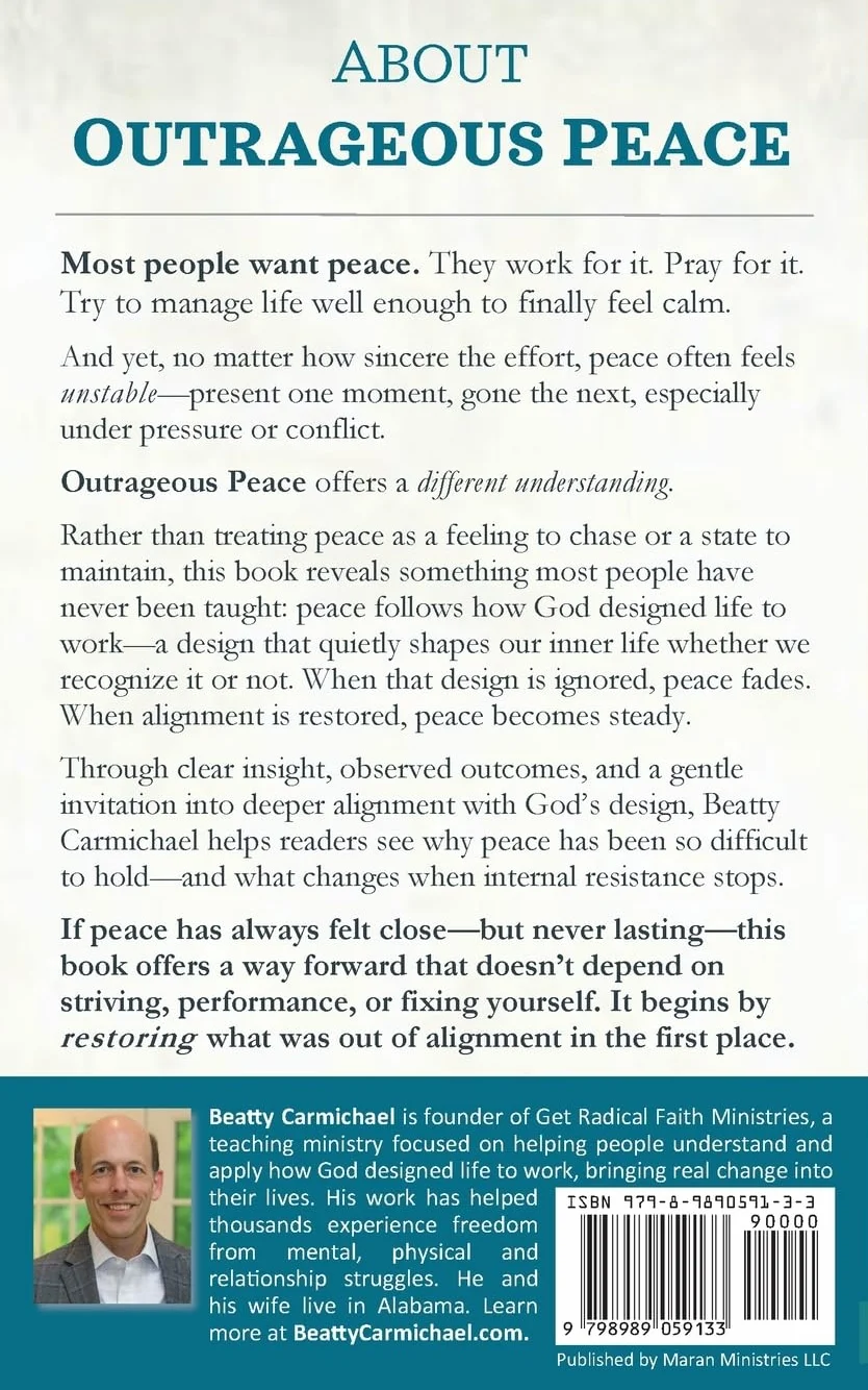 Outrageous Peace: A Practical Path to Real Peace—Even When Nothing Else Has Worked