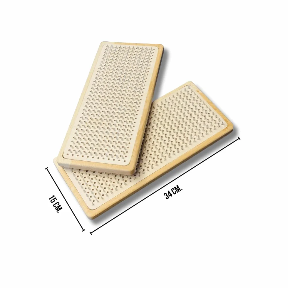 Tablica do medytacji Sadhu z podziałką gwoździa 10 mm.