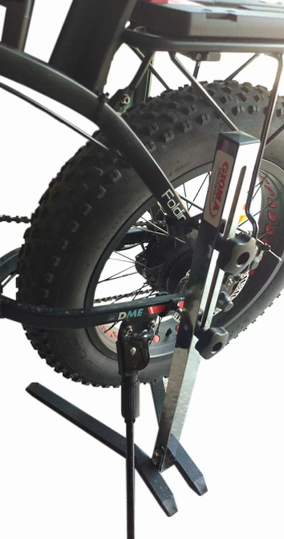 Gioma Stilo Stojak Rowerowy z Widelcem, Chrom/Szary, GC 215 – 00