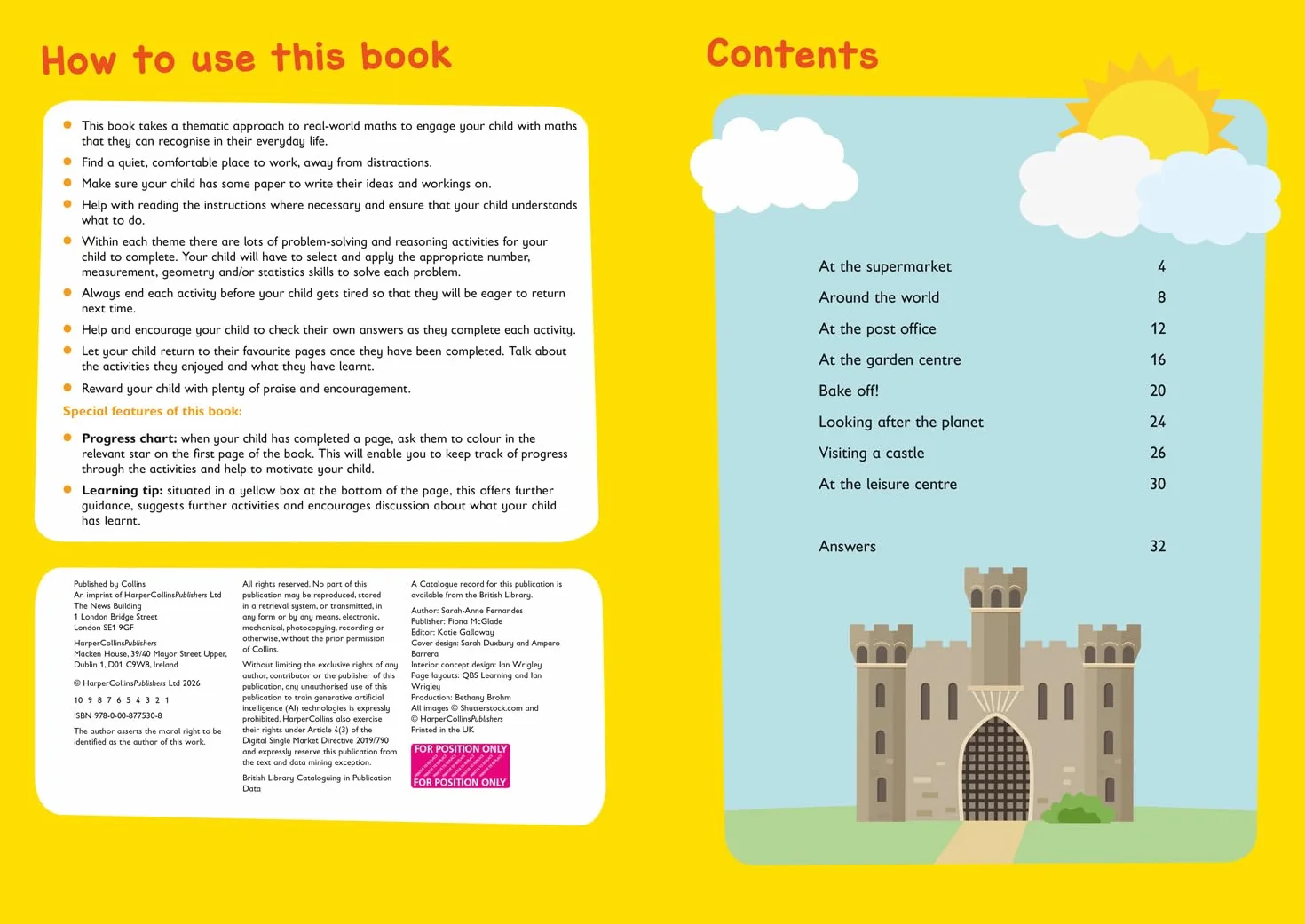 Real-life maths Activity Book Ages 7-9