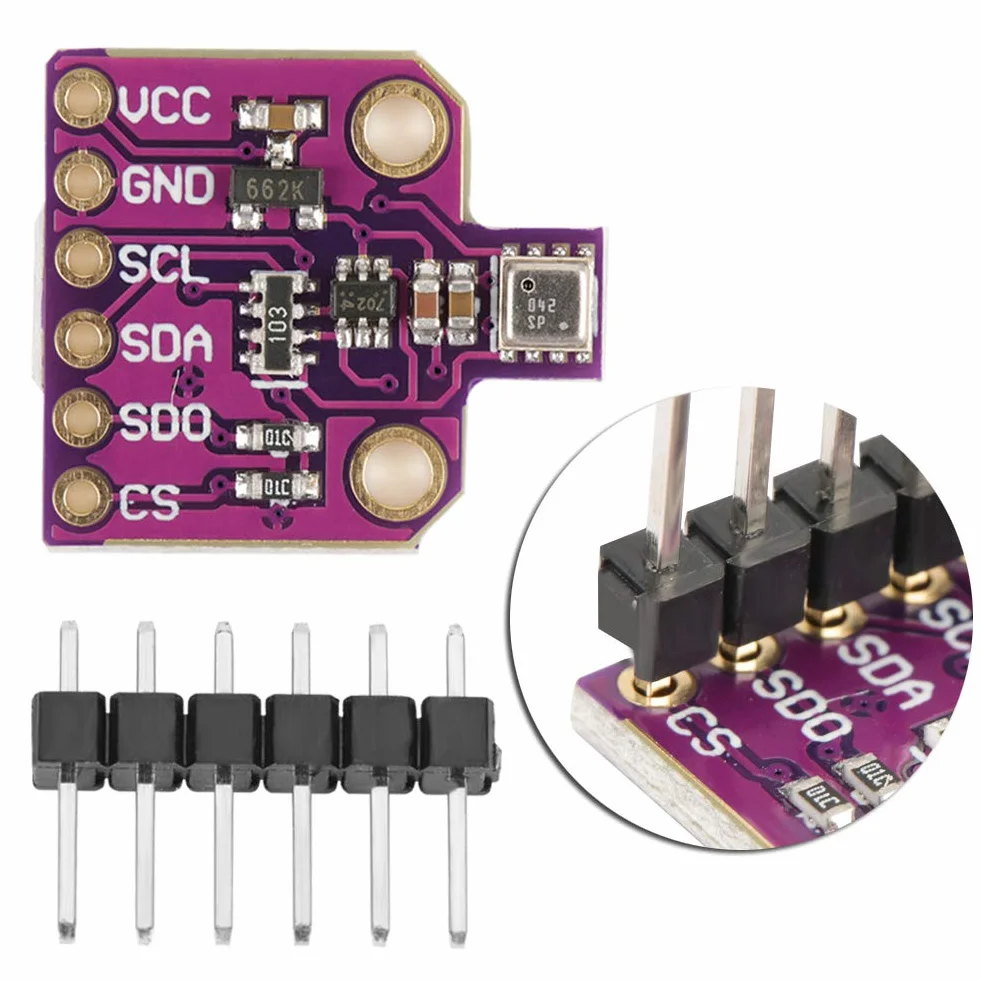 BME680 Sensor Temperatury Wilgotności Ciśnienia Altitudy, Moduł Rozwojowy CJMCU-680 Dla ESP8266 ESP32 Dla Systemów IoT Monitorowania Jakości Powietrza