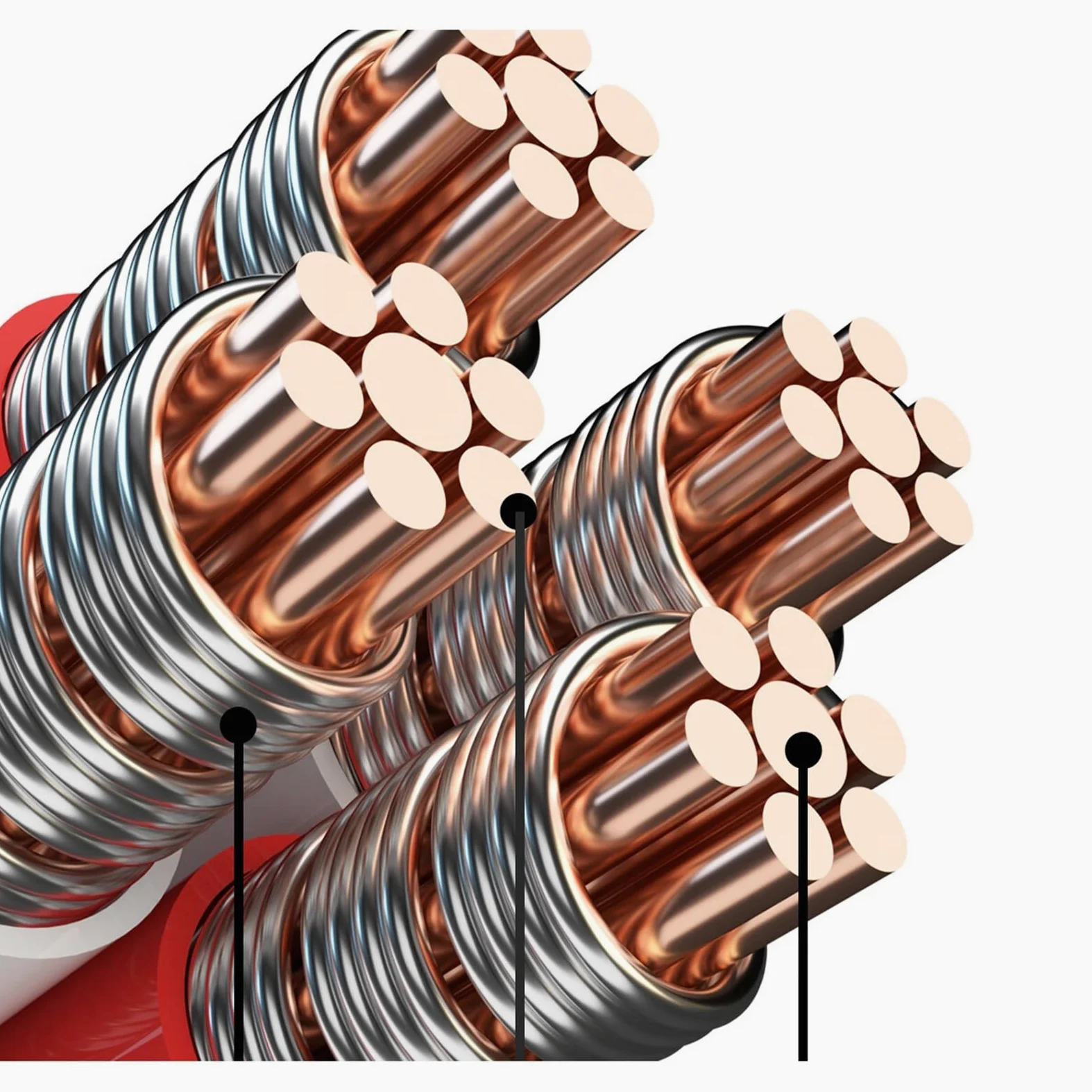 Posrebrzany Zbalansowany Kabel Stereo Z Miedzi Beztlenowej 6,5 Mm Do Wzmacniaczy I Mikserów | Kabel gitarowy (stereo, 300 cm)