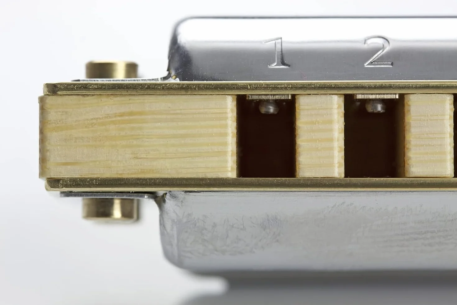 Hohner Marine Band Crossover C Harmonijka, Srebrny/Brązowy, 10,01 x 3 x 2,49 cm