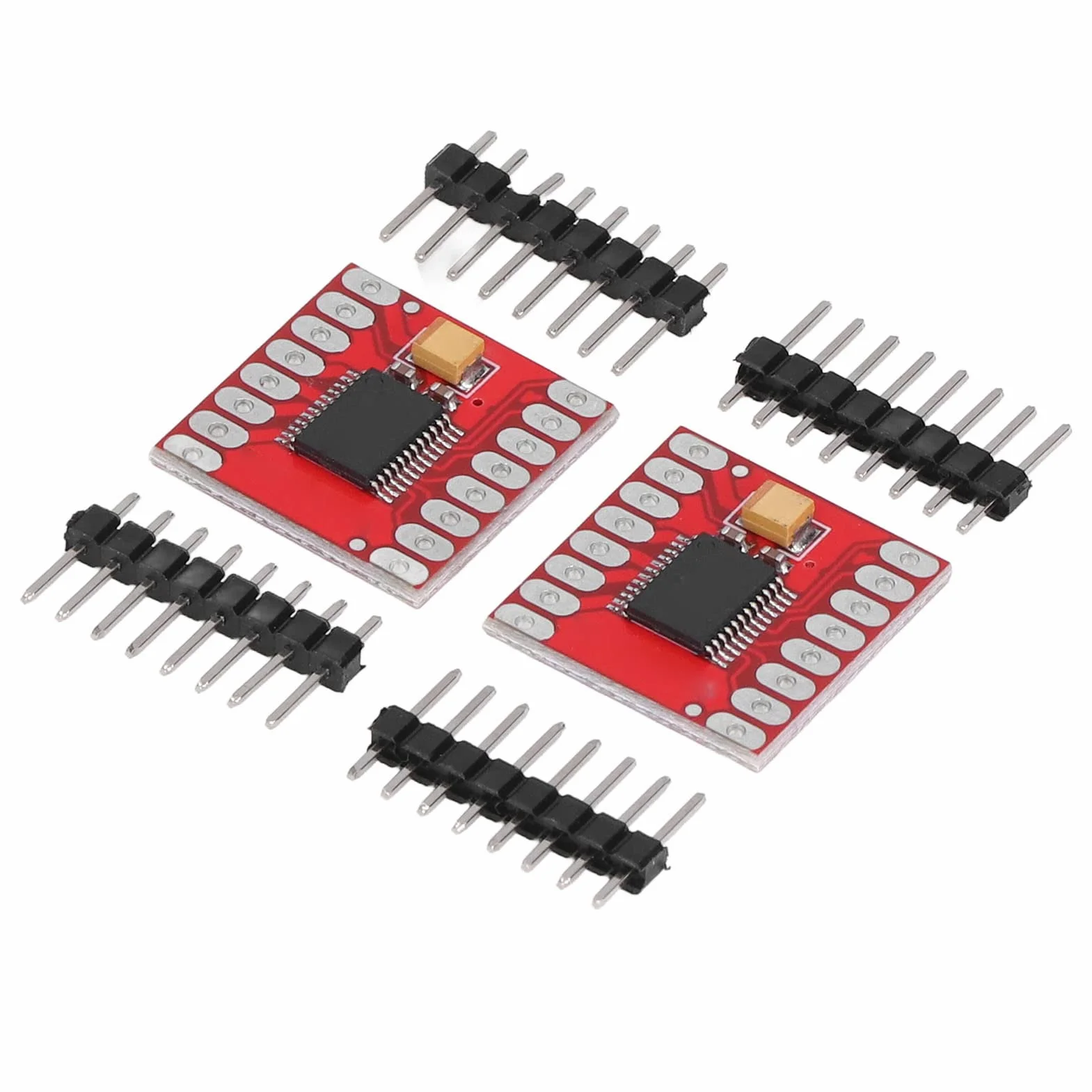 Podwójny Sterownik Silnika Krokowego i DC z H-Bridge – 2 Szt. Kontroler dla Robotyki i DIY – Zasilanie 2,5–13,5 V, Prąd do 1,2 A – Moduł Sterowania Silnikami Krokowymi i DC