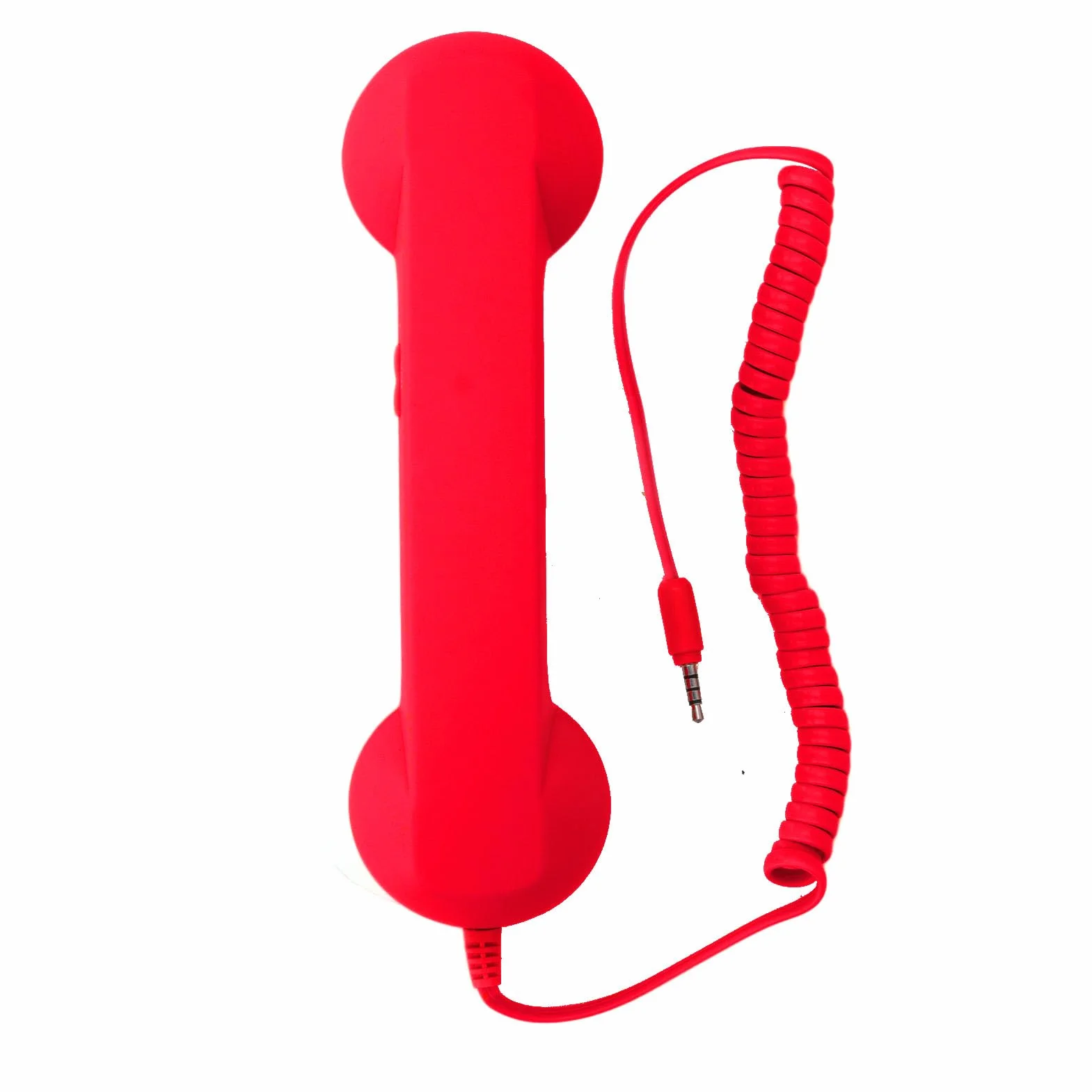 Retro Słuchawka Telefoniczna, Odbiornik Telefonu Komórkowego, Czysty Dźwięk i Promieniowanie, Głośnik z Mikrofonem i Mikrofonem 3,5 Mm do Smartfony do Telefonów Komórkowych