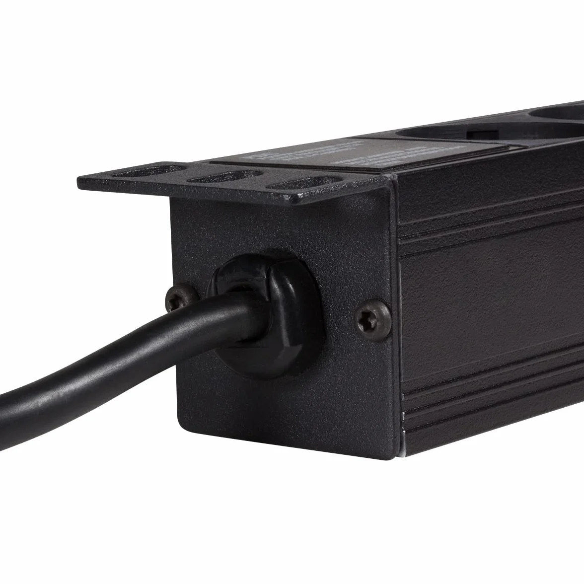 LogiLink Professional PDU9C03 wysokiej jakości listwa zasilająca "19" CEE7/3 (zestyk ochronny) czarna