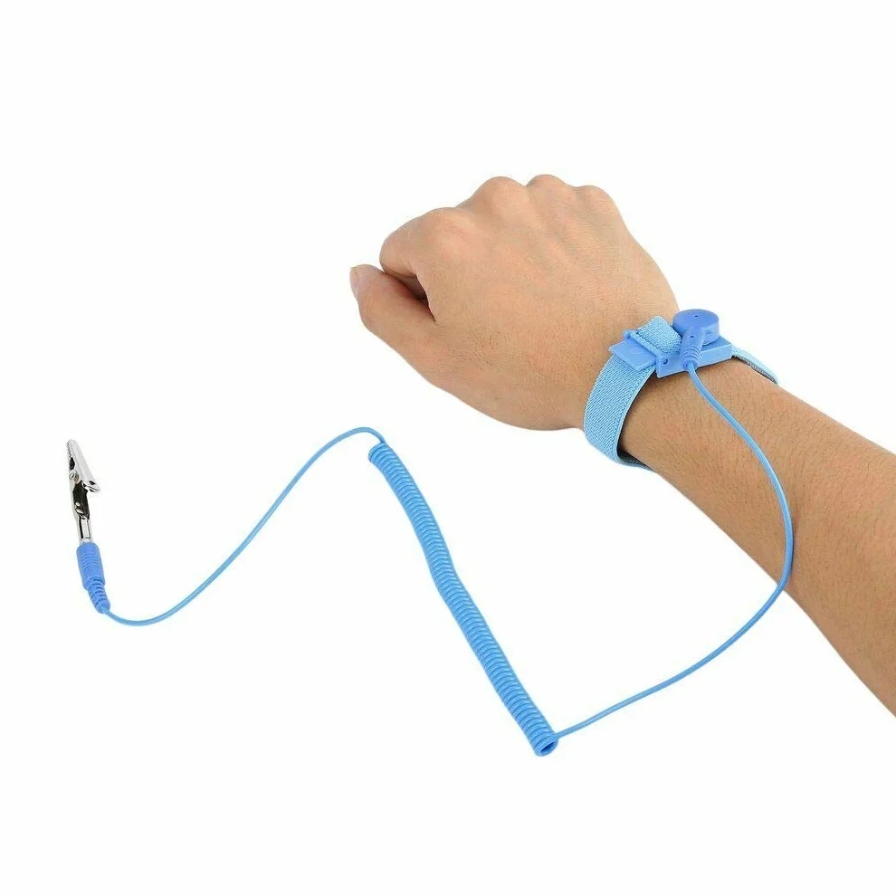 Hajlege 5 szt. Anti Static Wrist Strap ESD z klipsem zapobiegającym statycznym uderzeniu