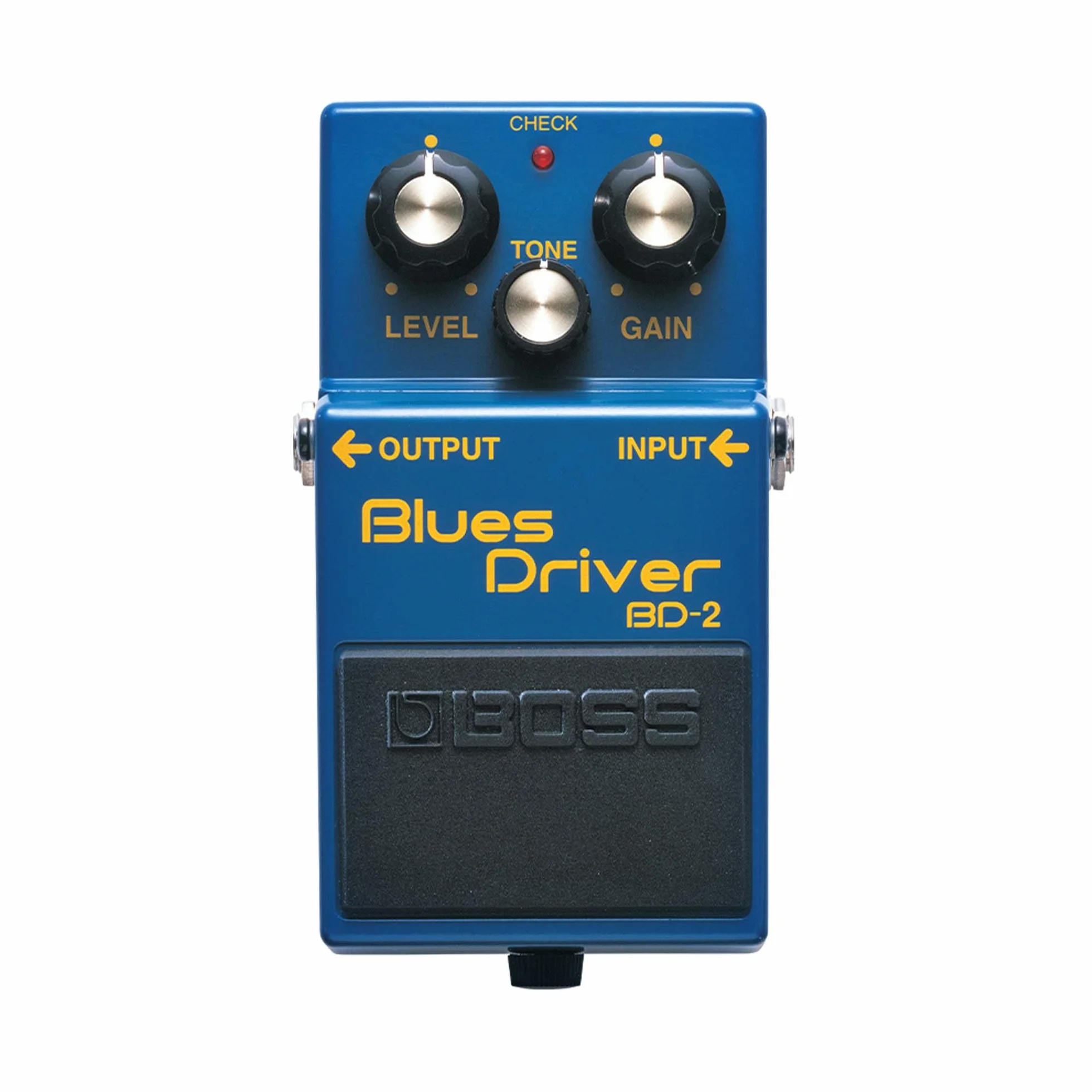 BOSS BD-2 Blues Driver | Pedał Kompaktowy Overdrive | Aksamitne i Chropowate Brzmienia | Symulacja Wzmacniacza Lampowego | Reaguje na Dynamikę Gry i Zmiany Głośności | Szeroki Zakres Wzmocnienia