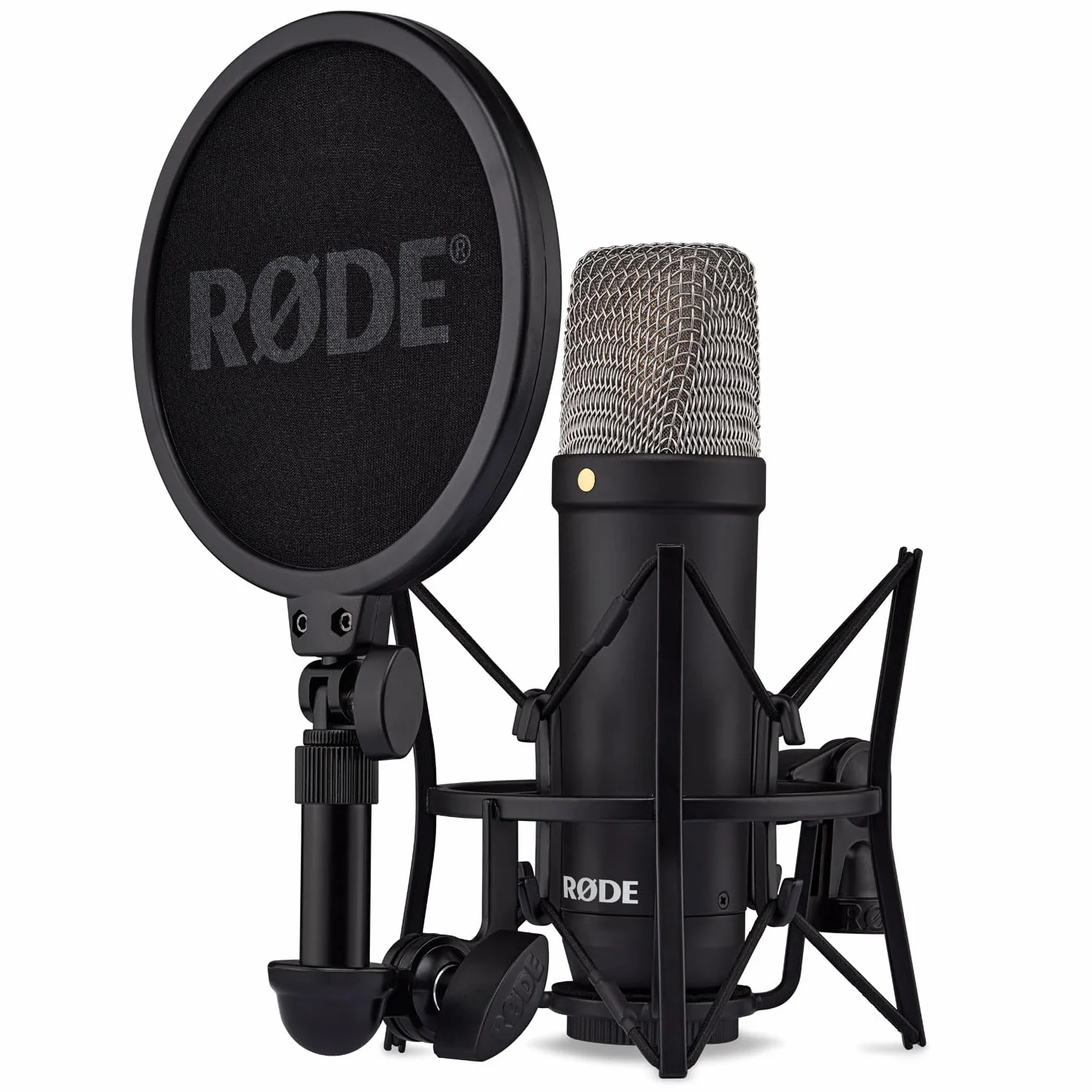 Rode NT1 Signature Black mikrofon studyjny mikrofon pojemnościowy + keepdrum statyw mikrofonowy