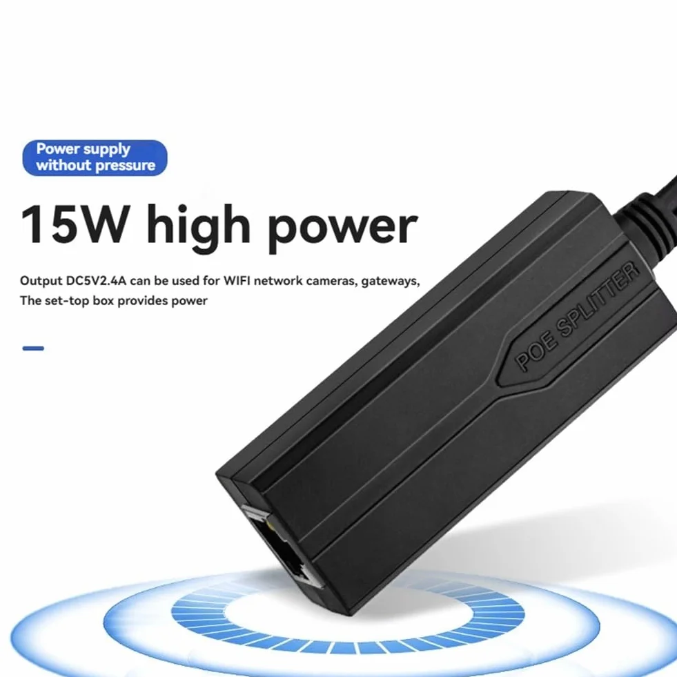 Adapter rozdzielacza Poe 48 V do 5 V 48 V do 5 V rozdzielacz Poe Splitter Poe Splitter