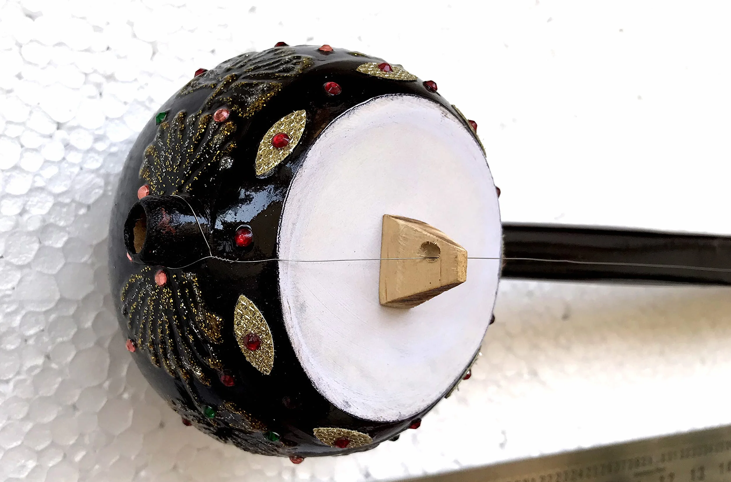 Tumbi One Struny drewniany instrument ludowy Punjab Ek Tara, 1 sztuka