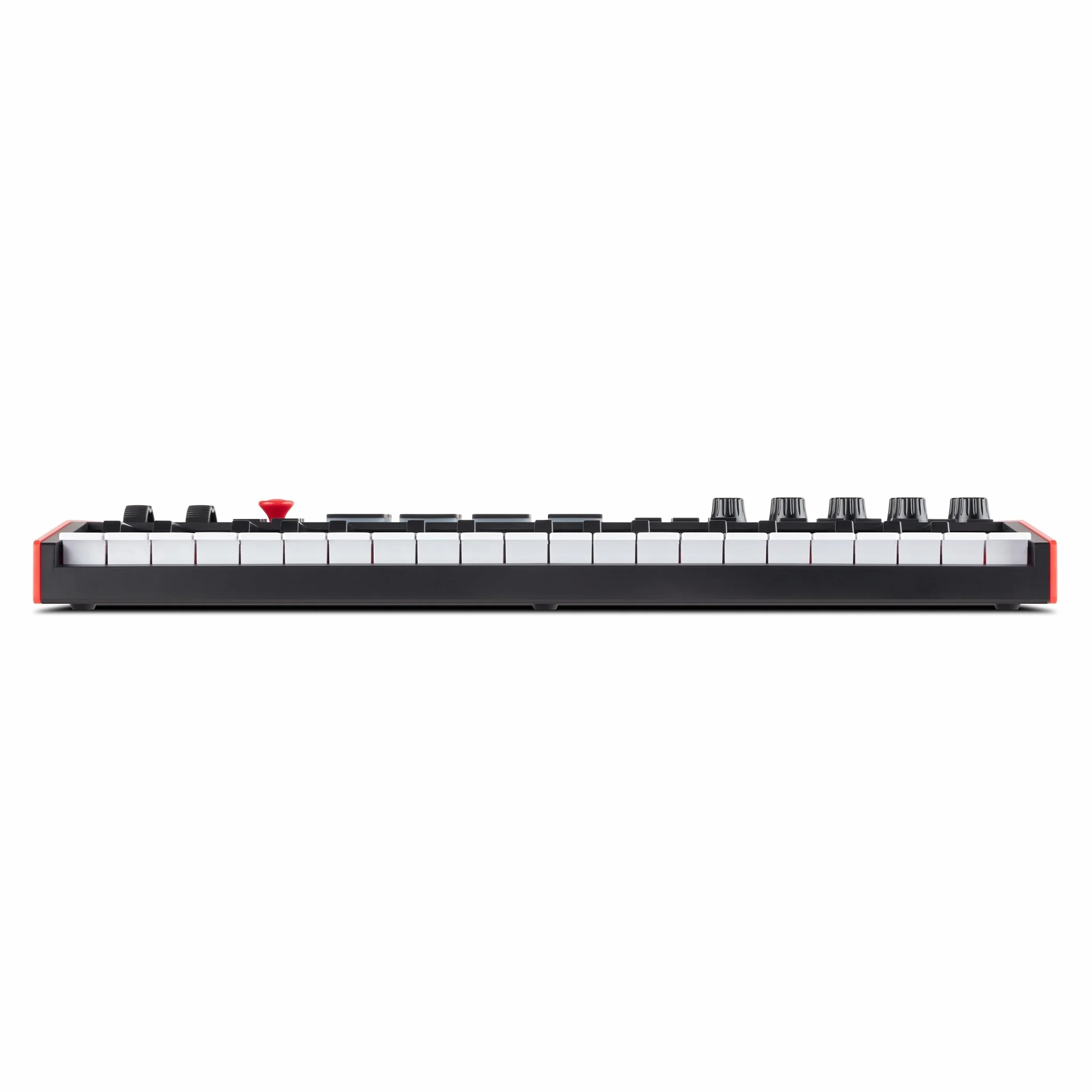 Akai Professional MPK Mini Plus – klawiatura sterująca USB MIDI z 37 miniklawiszami, 8 padami MPC, sekwencerem, MIDI/CV/Gate I/O, programem do produkcji muzyki oraz pakietem Native Instruments