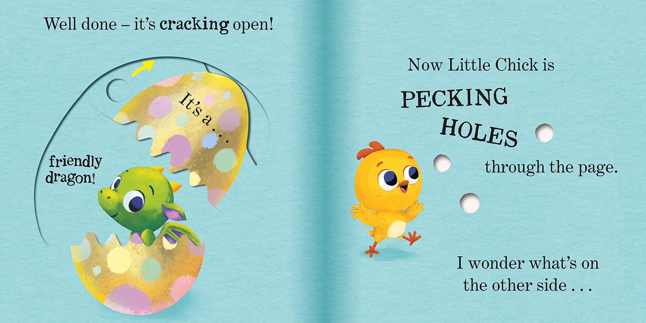There's a Little Chick In Your Book: An interactive Easter board book