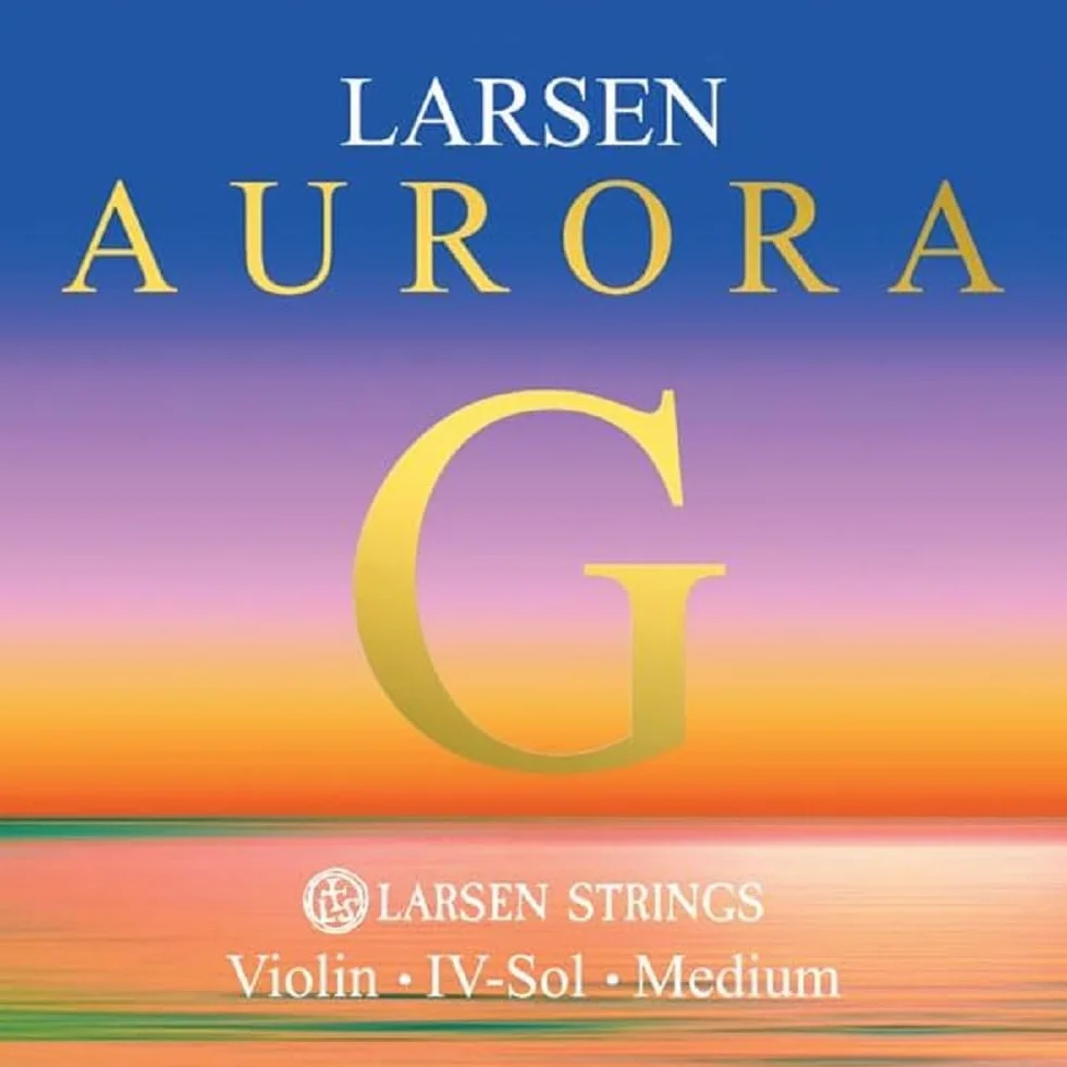 Struny do skrzypiec Larsen Aurora G Silver 4/4 Medium