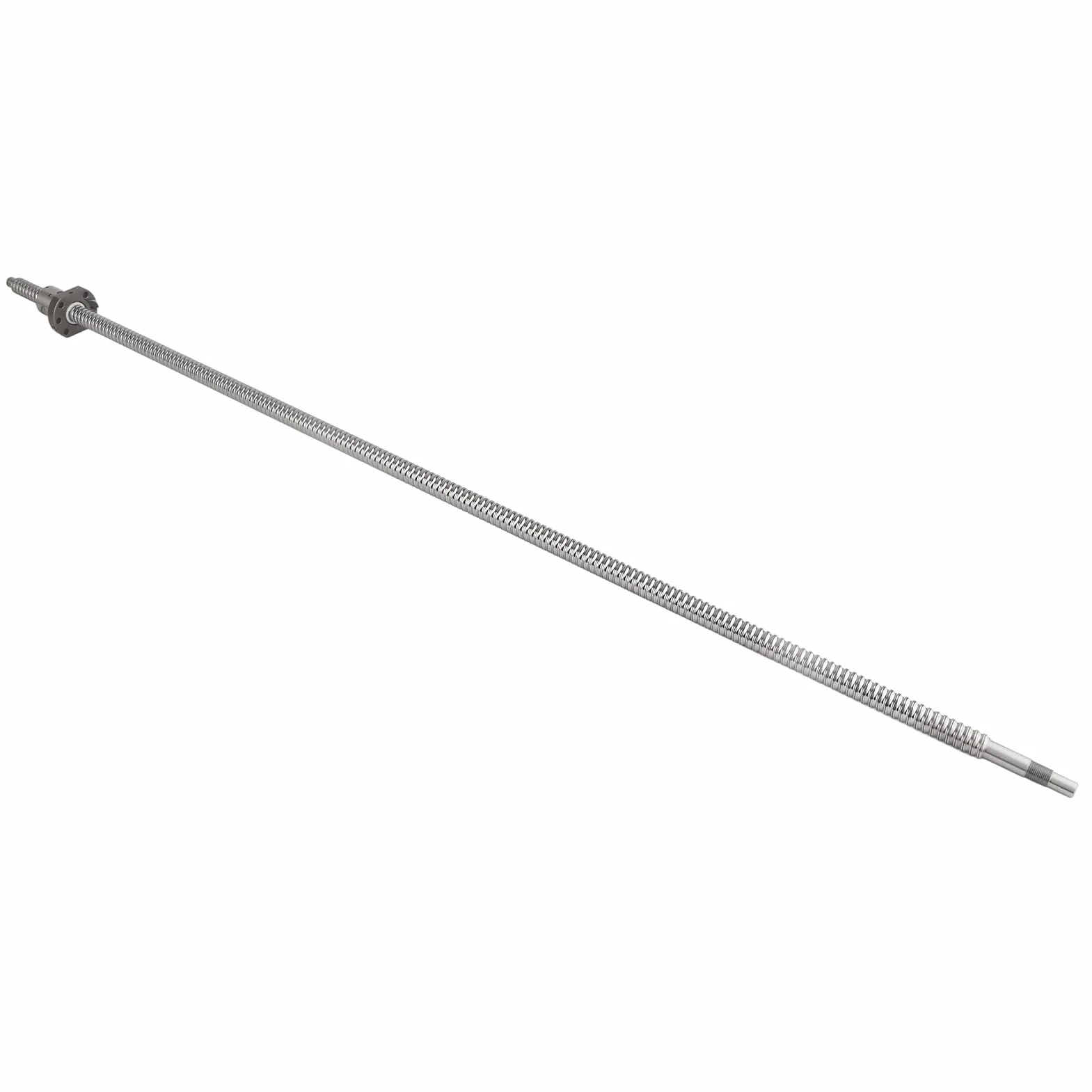 Hilitand SFU1605 1000 mm walcowana śruba kulowa śruba ołowiana bez wsporników bocznych