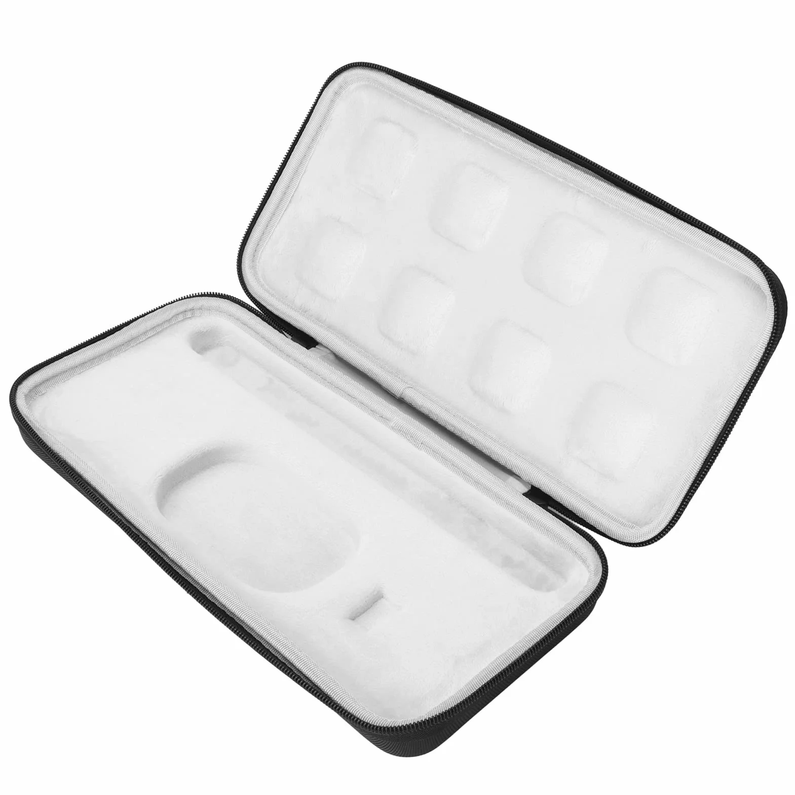 Sxhlseller Etui na Mini klawiaturę MX Keys Przenośne Wodoodporne Pudełko Podróżne na klawiaturę bezprzewodową Czarny Szary EVA