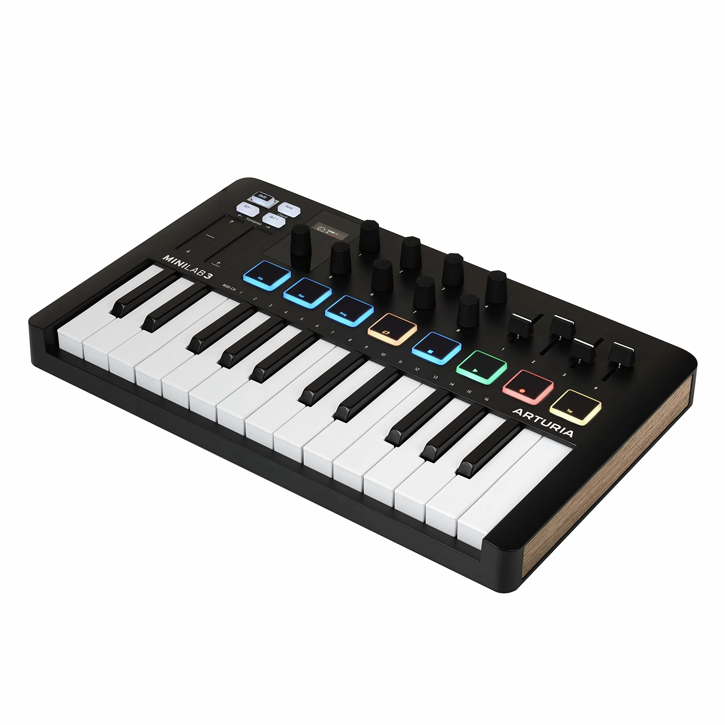 Arturia Minilab 3 Kontroler Midi, Czarny, 35,56 x 22,86 x 5,08 cm
