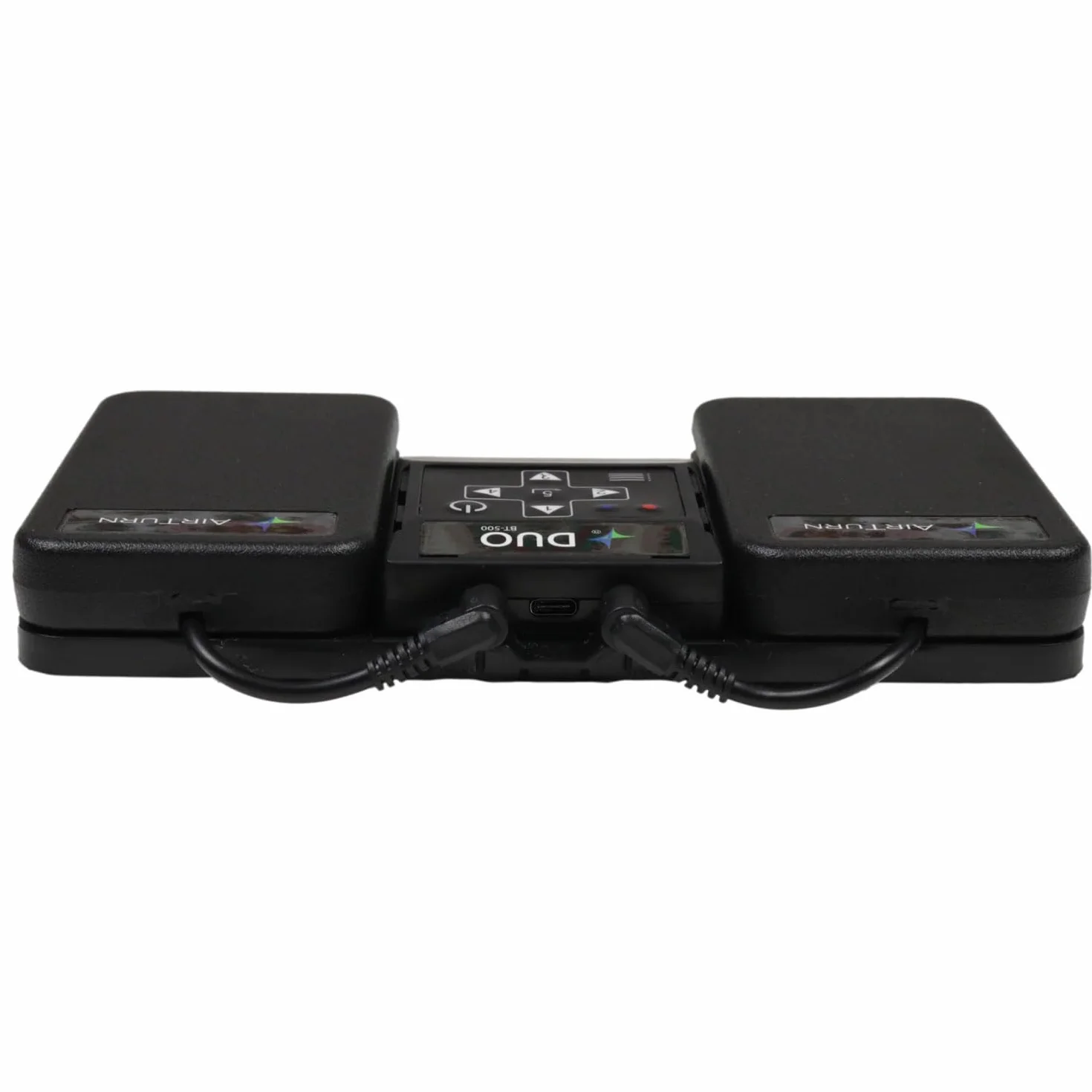 Airturn Duo 500 przełącznik nożny Bluetooth z zasilaczem keepdrum