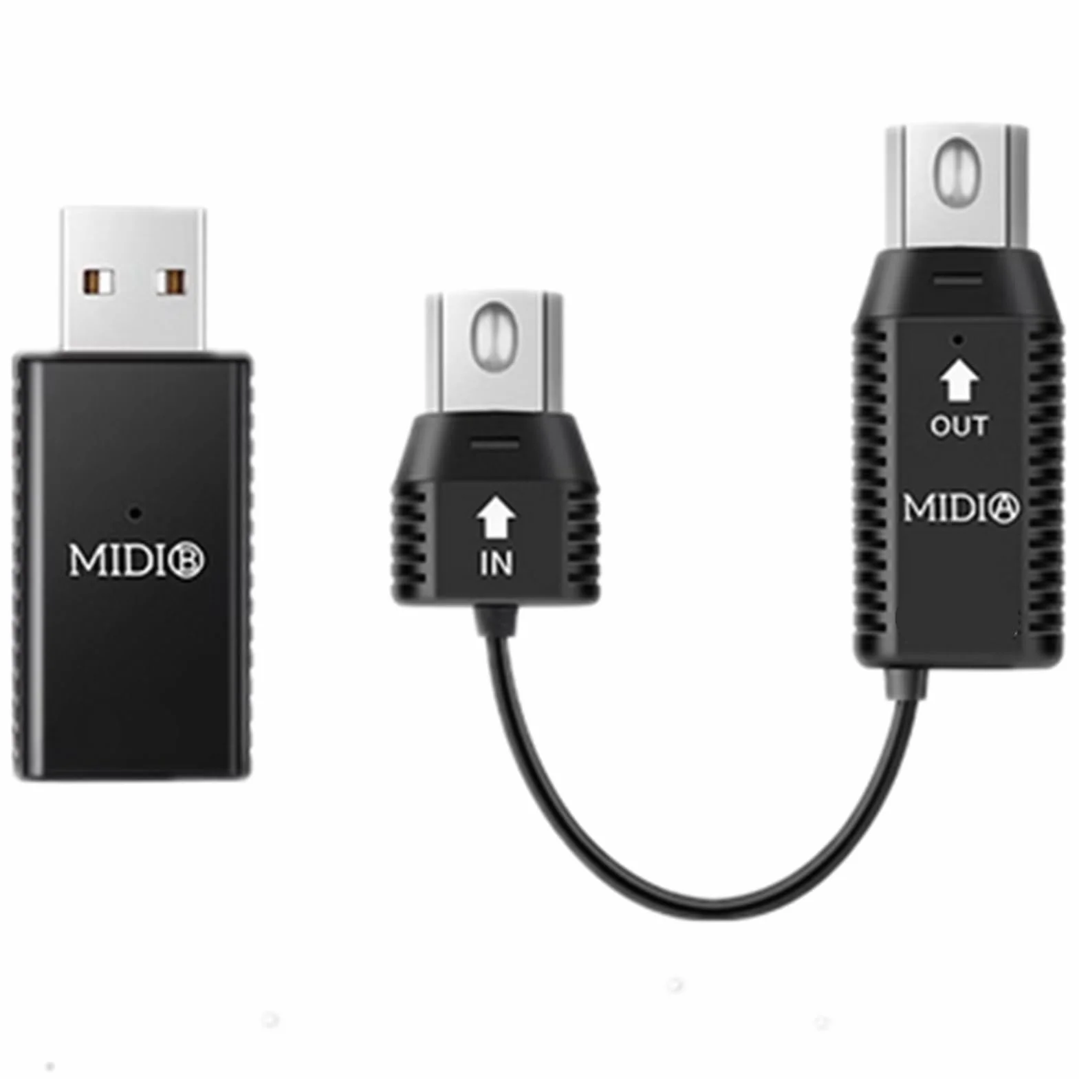 Adapter Bezprzewodowy MIDI Bezprzewodowy System Transmisji MIDI MIDI na USB Kontroler MIDI Plug and Play dla Pianina Cyfrowego Klawiatura do Urządzenia MIDI dla Systemu OS X dla