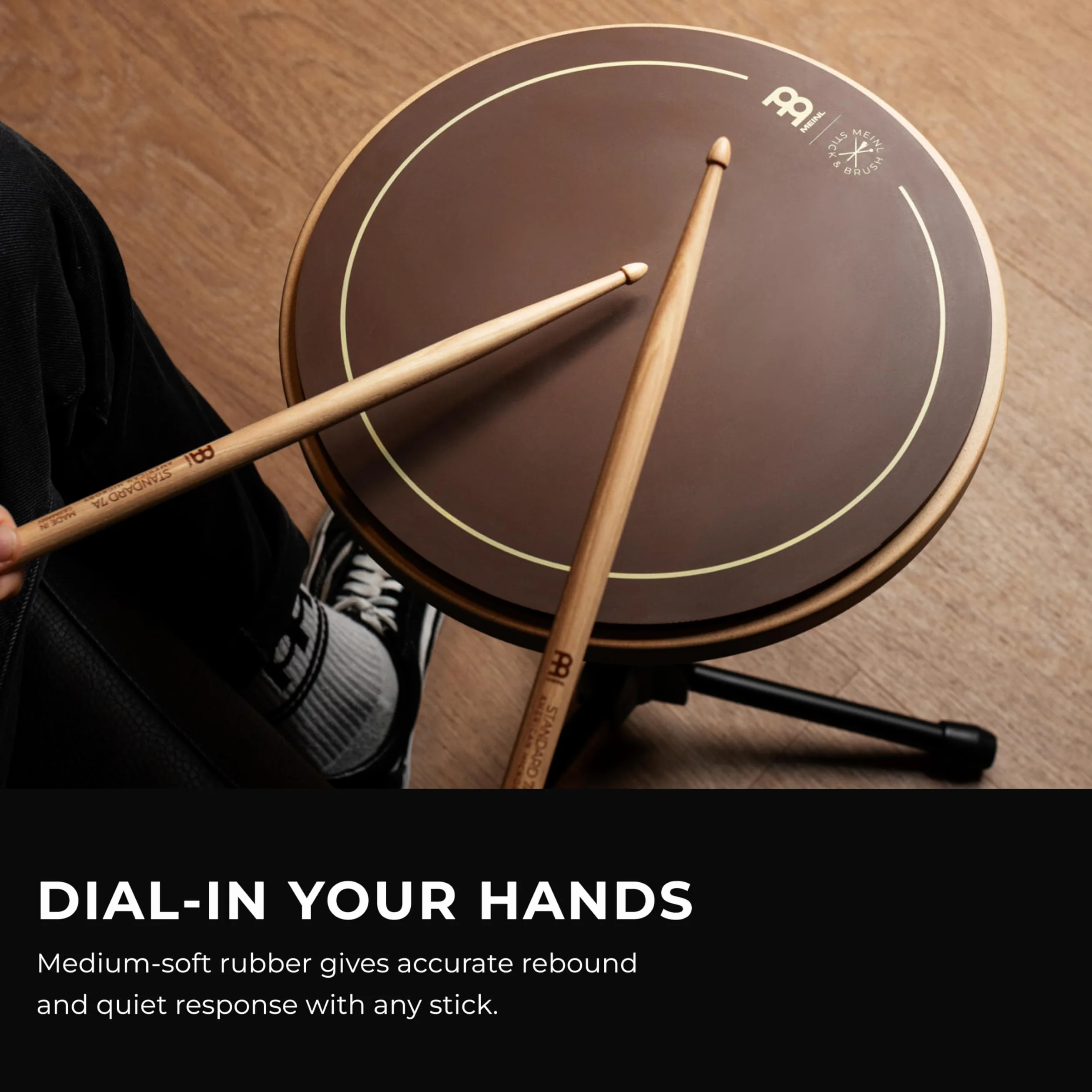 Meinl Stick & Brush Practice Pad - 12" - Akcesoria perkusyjne (SB509)