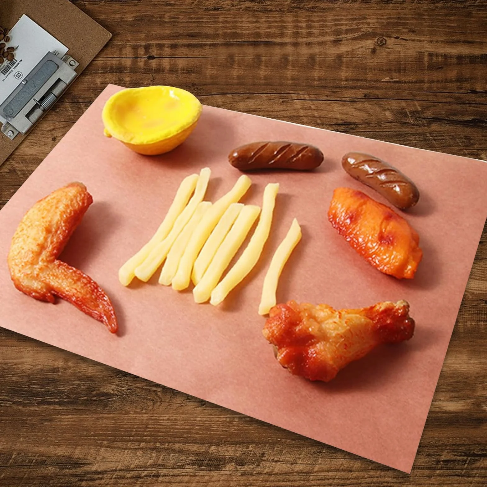 Pink Butcher Paper, papier rzeźniczy, brzoskwiniowy, do grilla, wędzarni, ryb, mięsa, kiełbasy