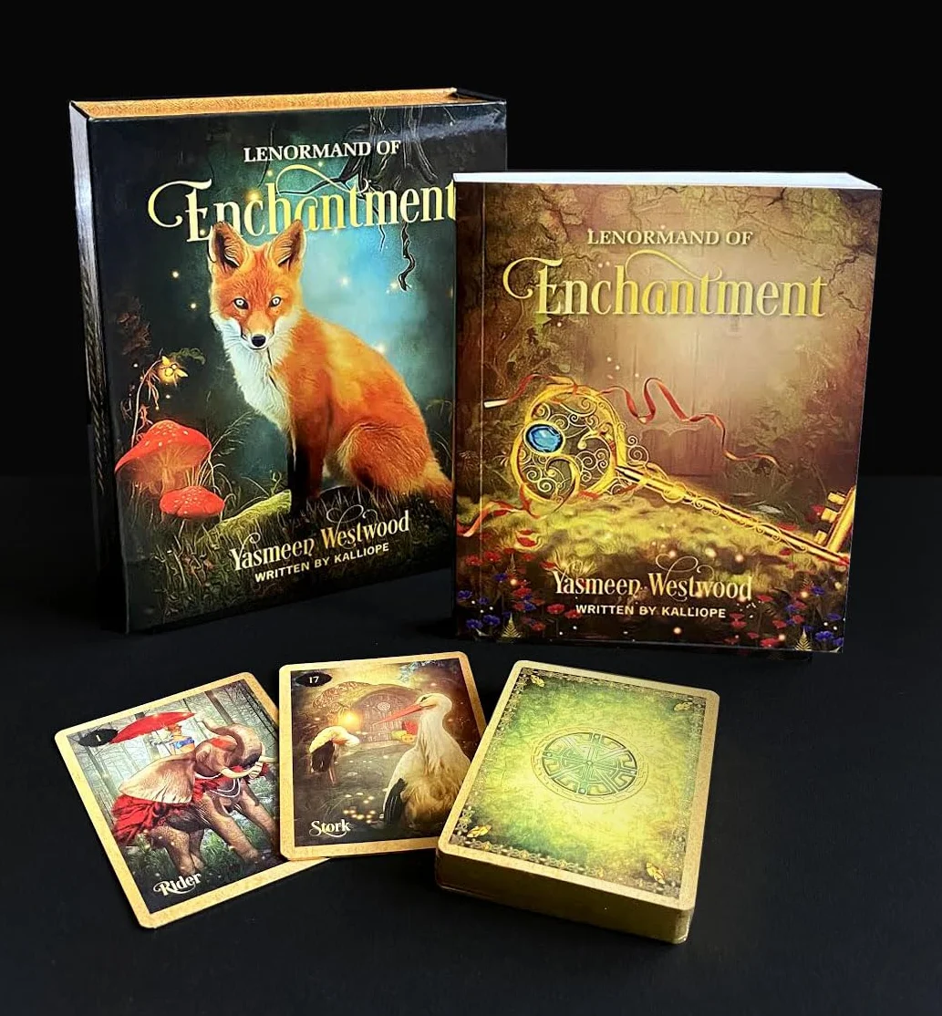 Lenormand of Enchantment: (Oracle Kit Box Set with 36 Cards and Guide Book)