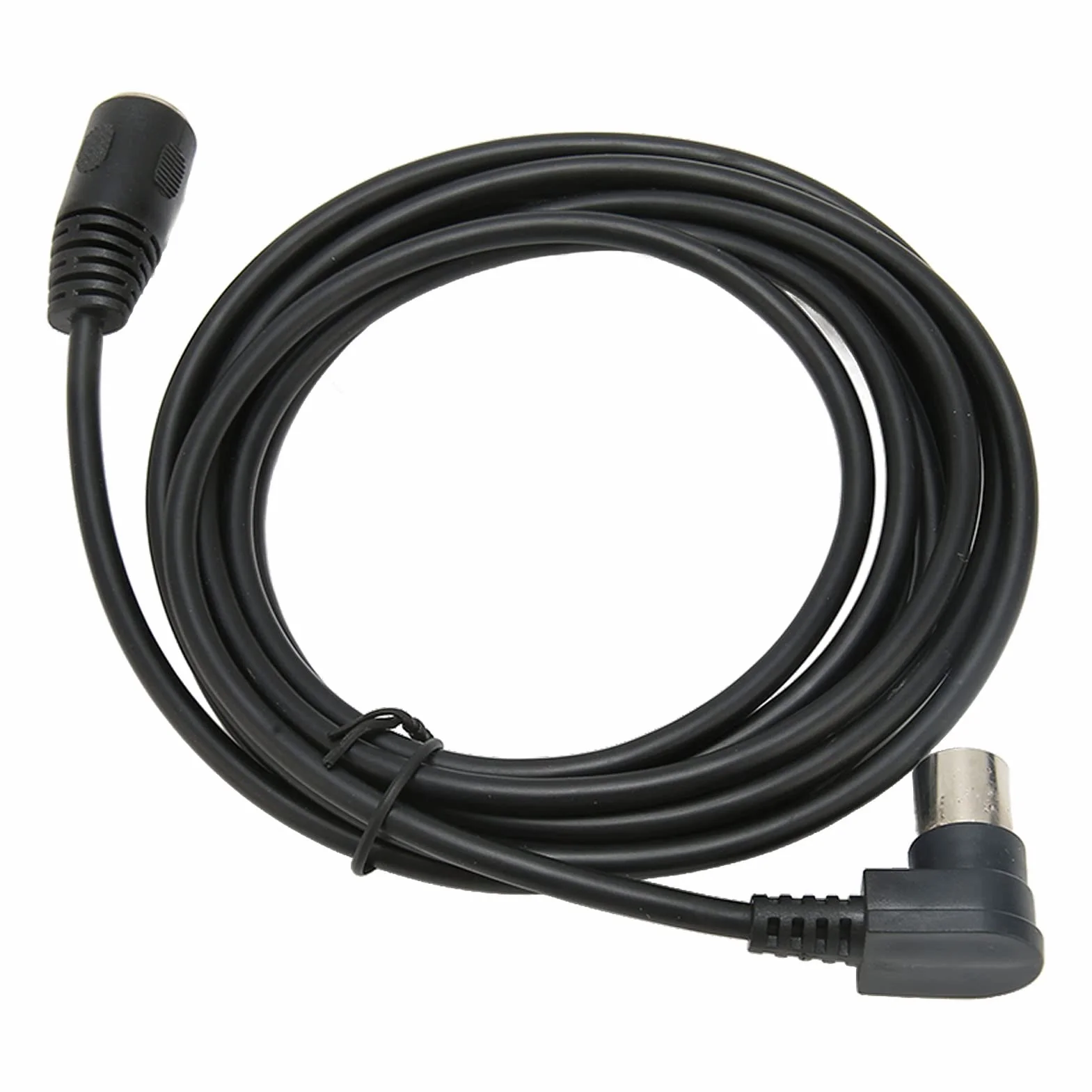 SUNGOOYUE Kabel Przedłużający MIDI DIN 90 Stopni, 5-pinowy Kabel Adapterowy MIDI DIN Męski na żeński z Wytrzymałym Interfejsem do Kontrolerów, Instrumentów, Syntezatorów, Sam