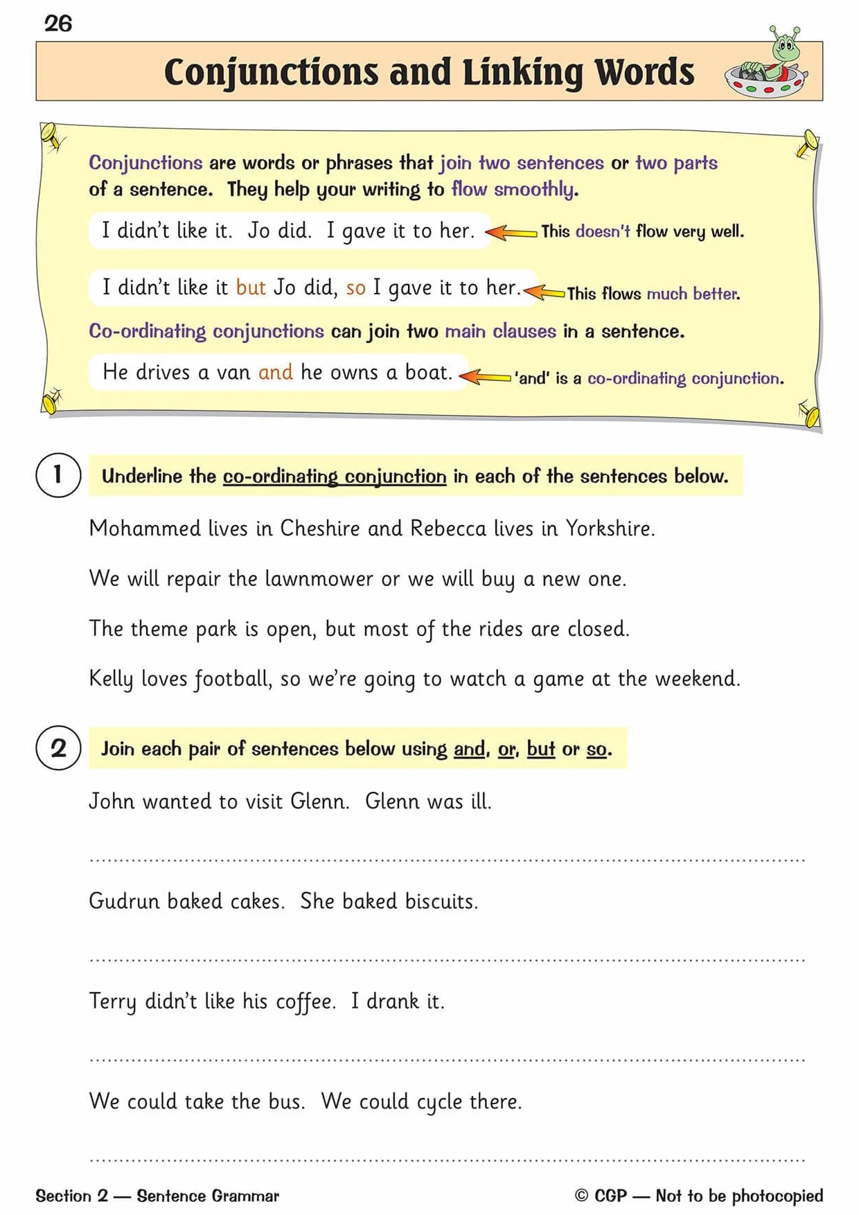 KS2 English: Grammar, Punctuation and Spelling Workbook - Ages 7-11