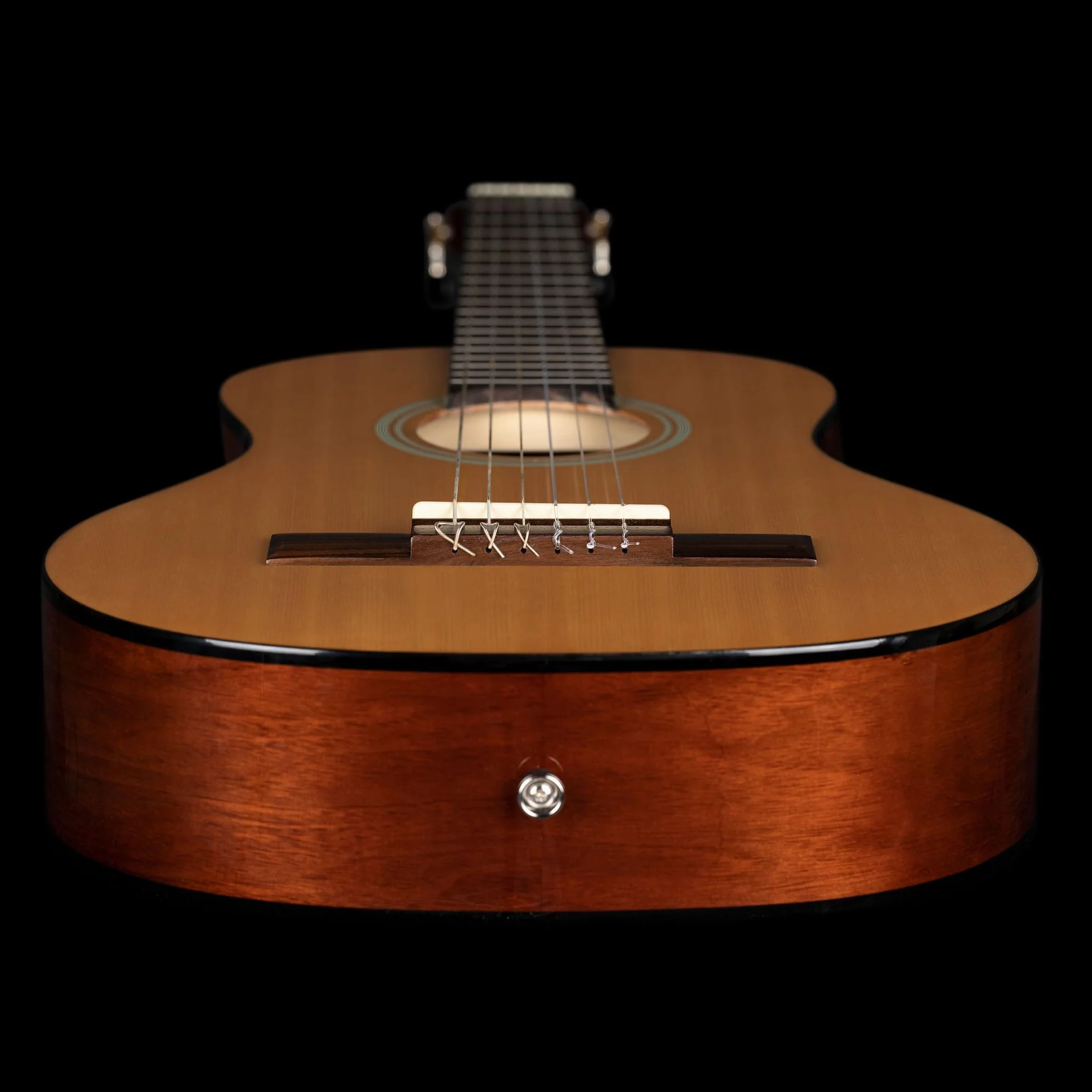 Ortega Guitars 1/2 Classical Guitar – Seria Student – Świerk/Katalpa, Wykończenie Naturalne, Połysk (RST5-1/2)