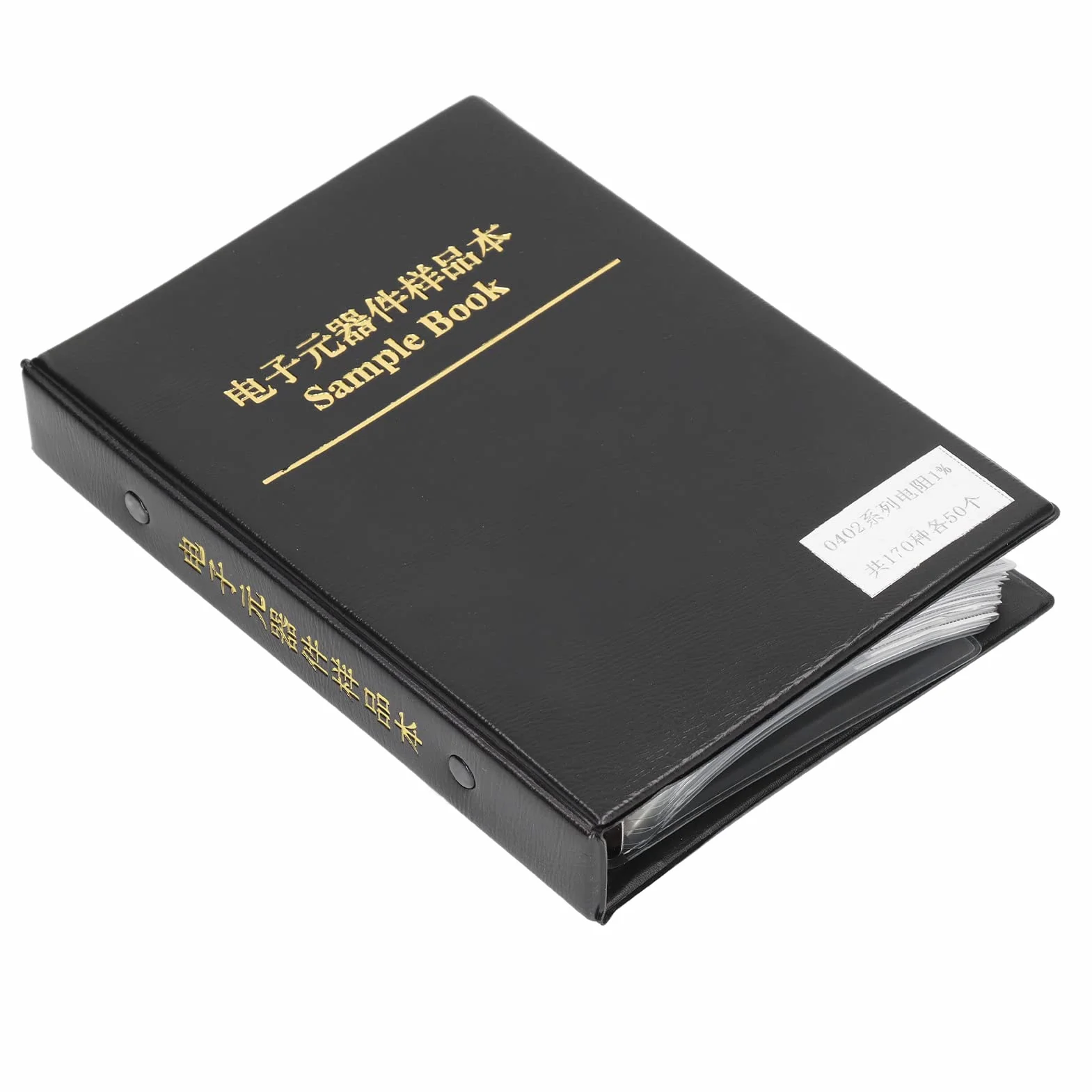SMT Pack Box Book, Kondensator 8500 szt. Rezystor SMD Combo Książka z Próbkami 170 Typów Kondensator Combo Zestaw z Próbkami dokładność dla Tranzystorów Bjt