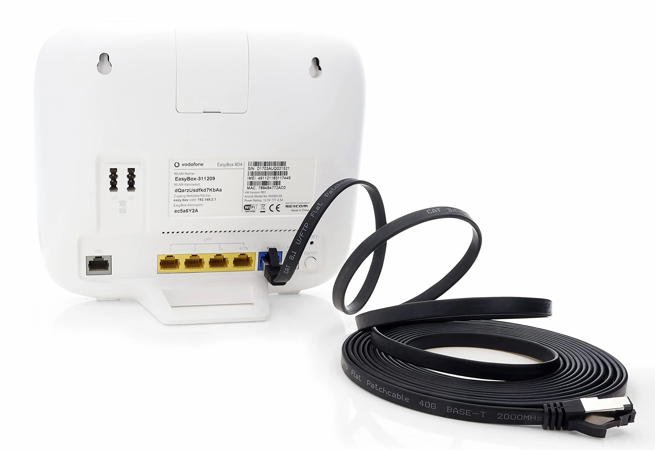 Kabel krosowy 5 m Cat 8 płaski czarny 40 Gigabit kabel sieciowy Ethernet LAN kabel 40 Gbits 2000 MHz kabel krosowy Cat8 kabel LSZH TPE PIMF Rj45 wtyczka 1 sztuka - 5 m