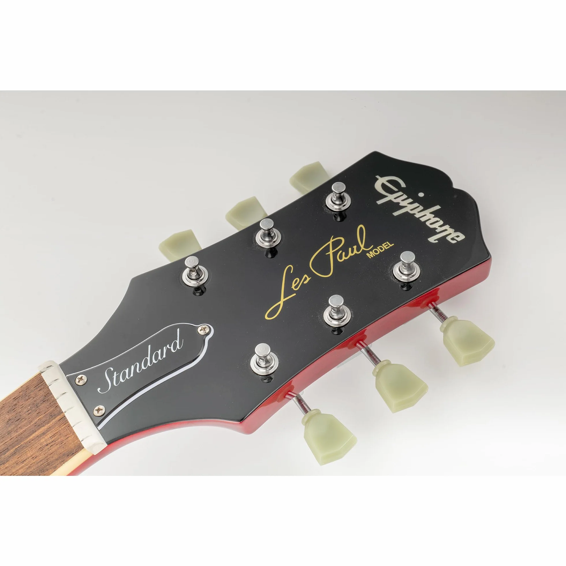 Musiclily Pro 3L3R Vintage Klucze Gitaryowe Tunery Kołki do Strojenia do Gitary Elektrycznej Akustycznej typu Les Paul SG, Biały Główki Keystone