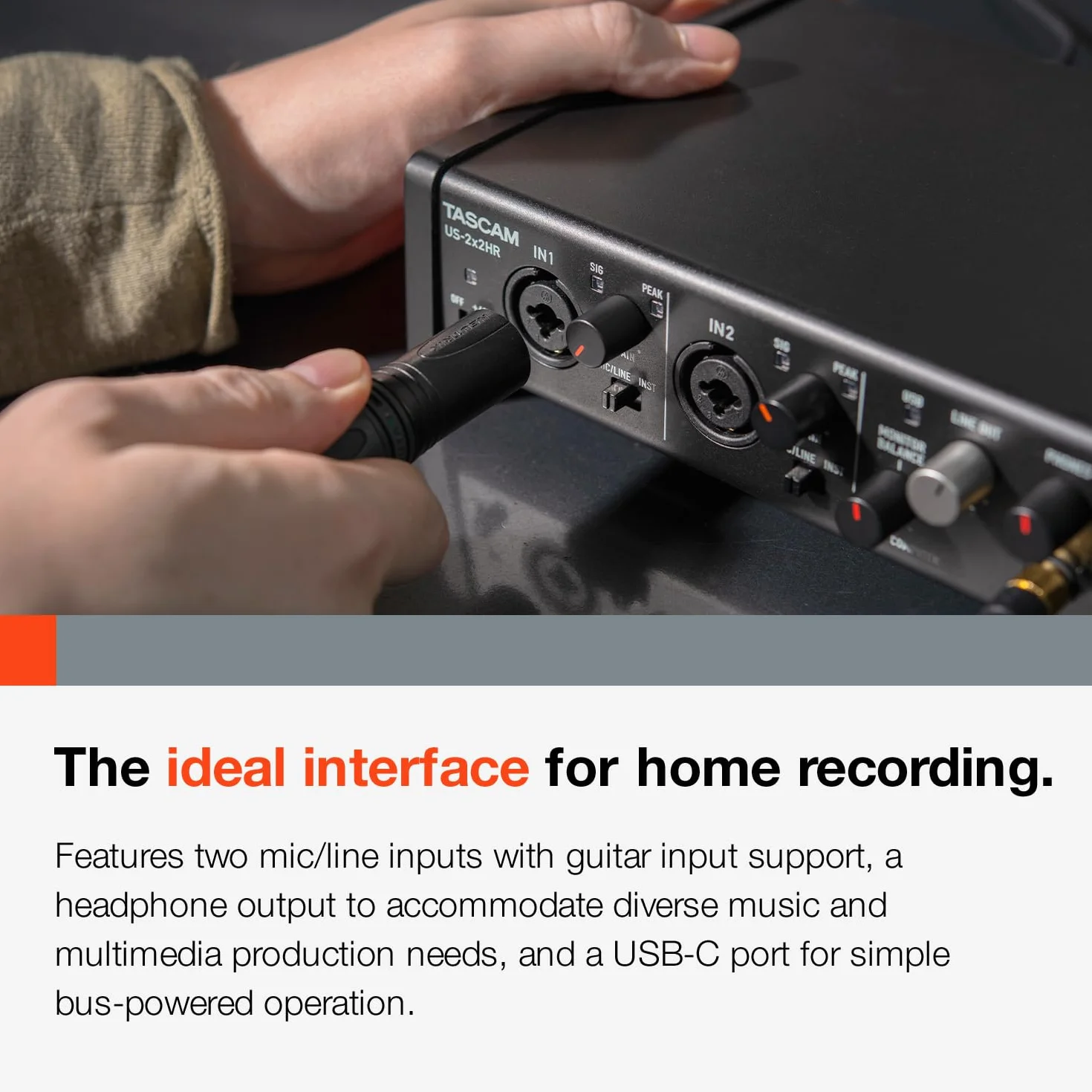 TASCAM US-2X2HR