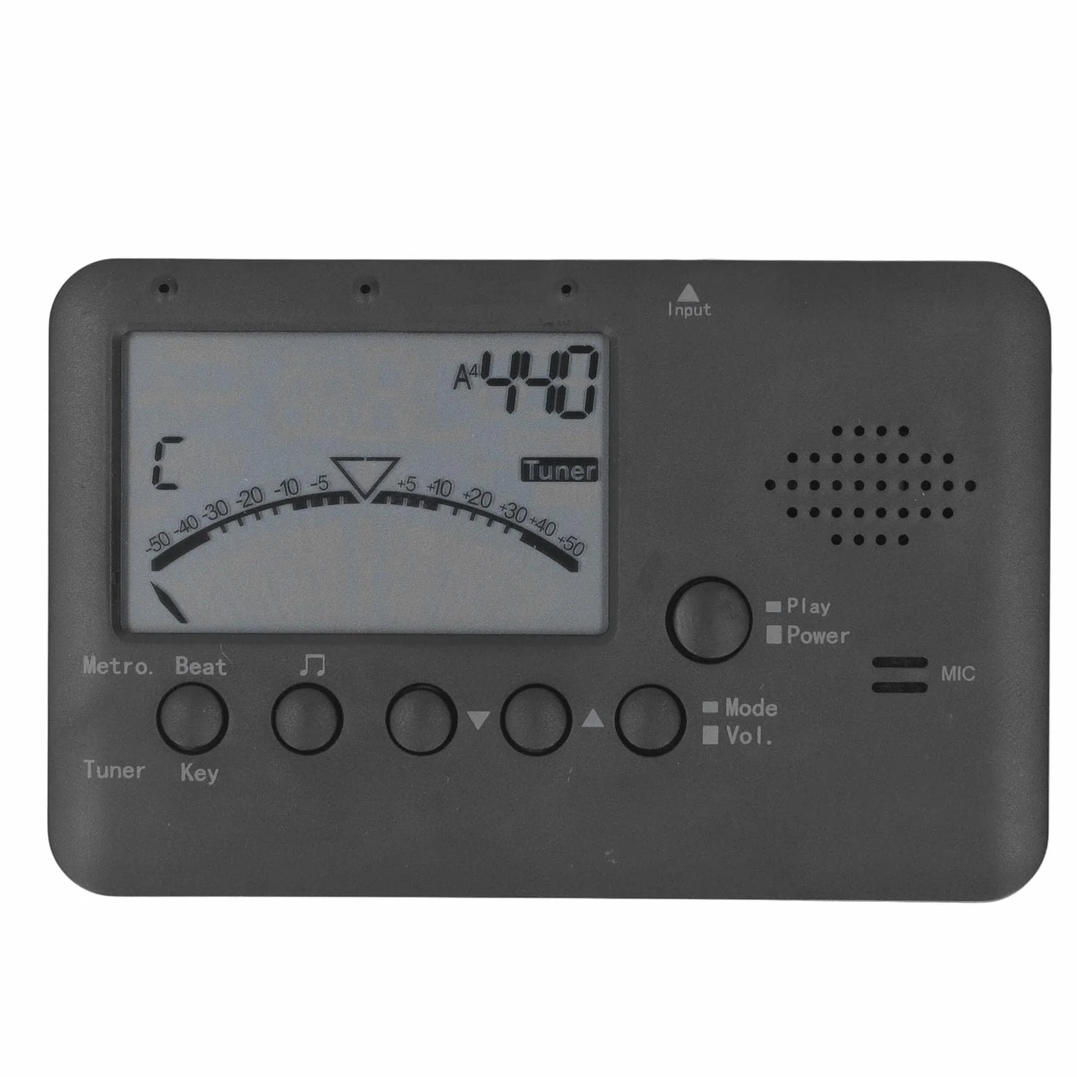 Tuner Instrumentów Dętych o Wysokiej Czułości, Przenośny Uniwersalny Elektroniczny Metronom na Saksofon, Flet, trąbkę
