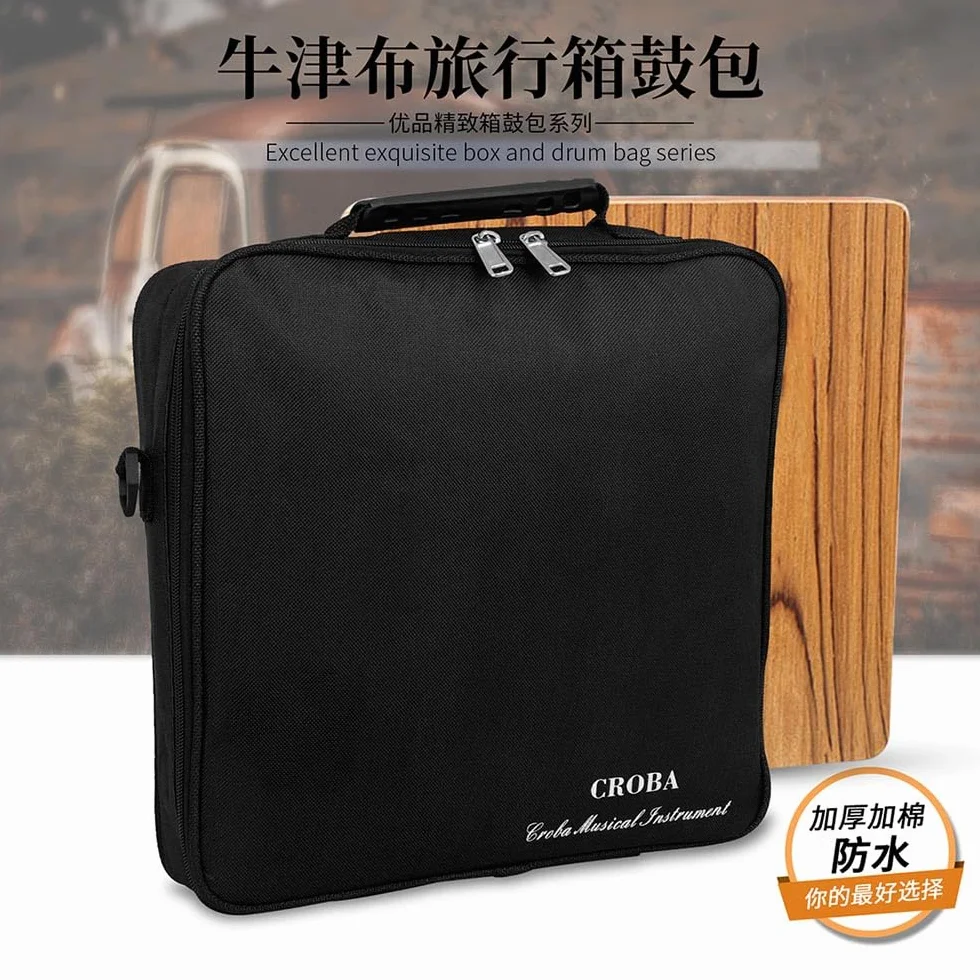 Cajon torba na bęben Cajon Box torba na bęben przenośna podróżna torba na bęben pogrubiona bawełną torba do przechowywania bębna bęben perkusyjny akcesoria